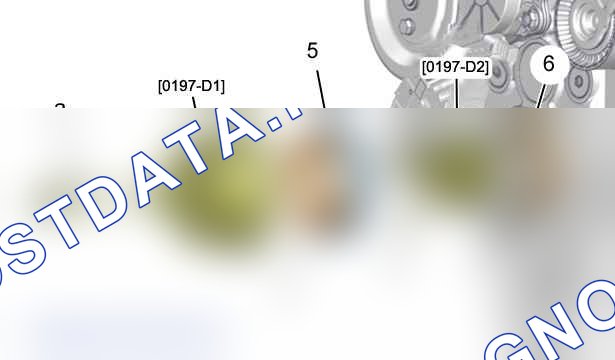 Снятие - Установка: сальники двигателя — b1bg2vcd. Citroen DS5 I