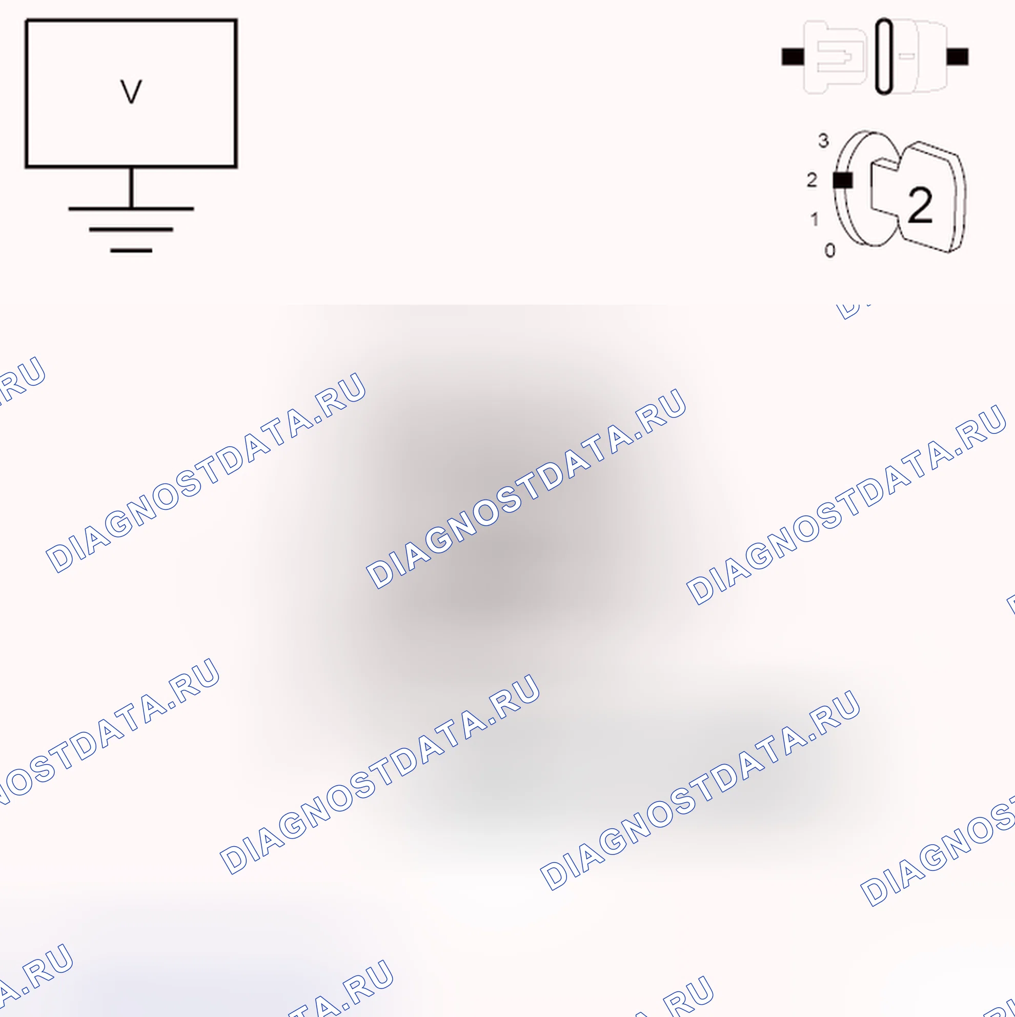 Рис. 327: ДИАГНОСТИЧЕСКИЙ ТЕСТ. Dodge Grand Caravan V