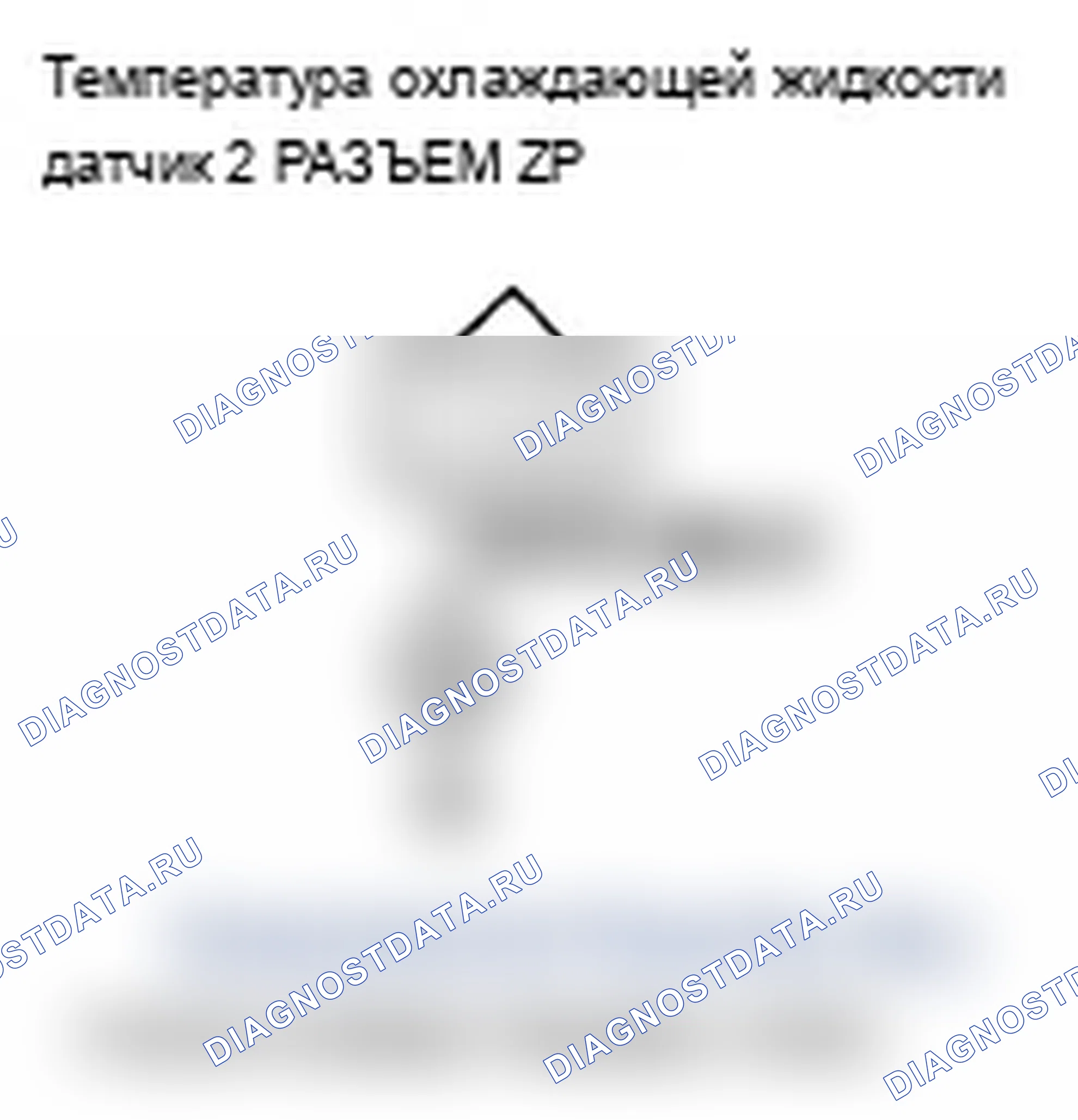 Рис. 87: P2184 расшифровка кода ошибки: низковольтная цепь датчика 2 температура охлаждающей жидкости. Acura MDX II