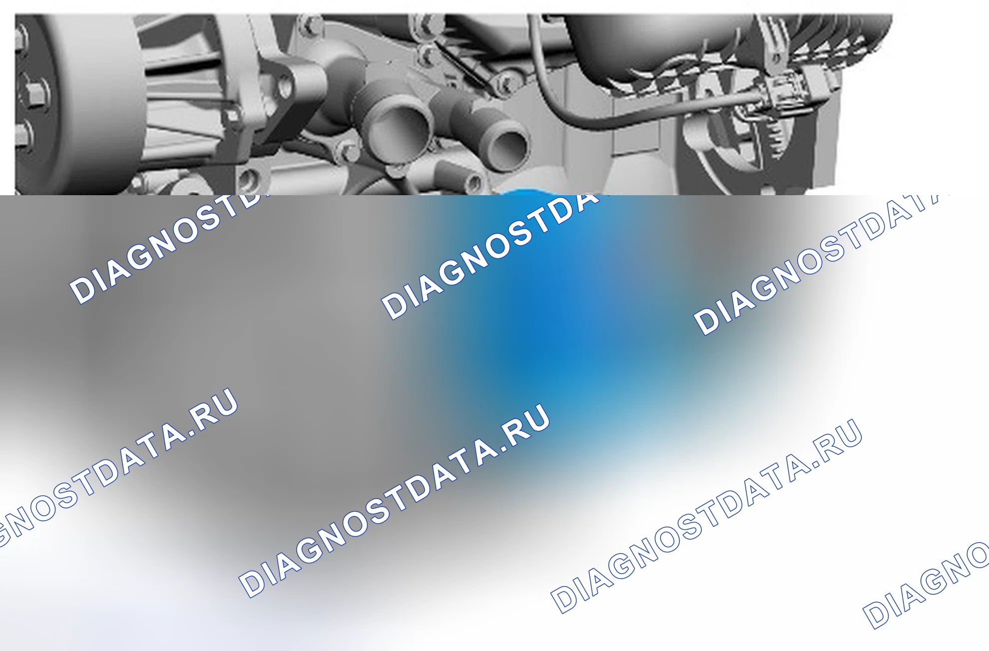 Разборка двигателя. Ford Mondeo IV