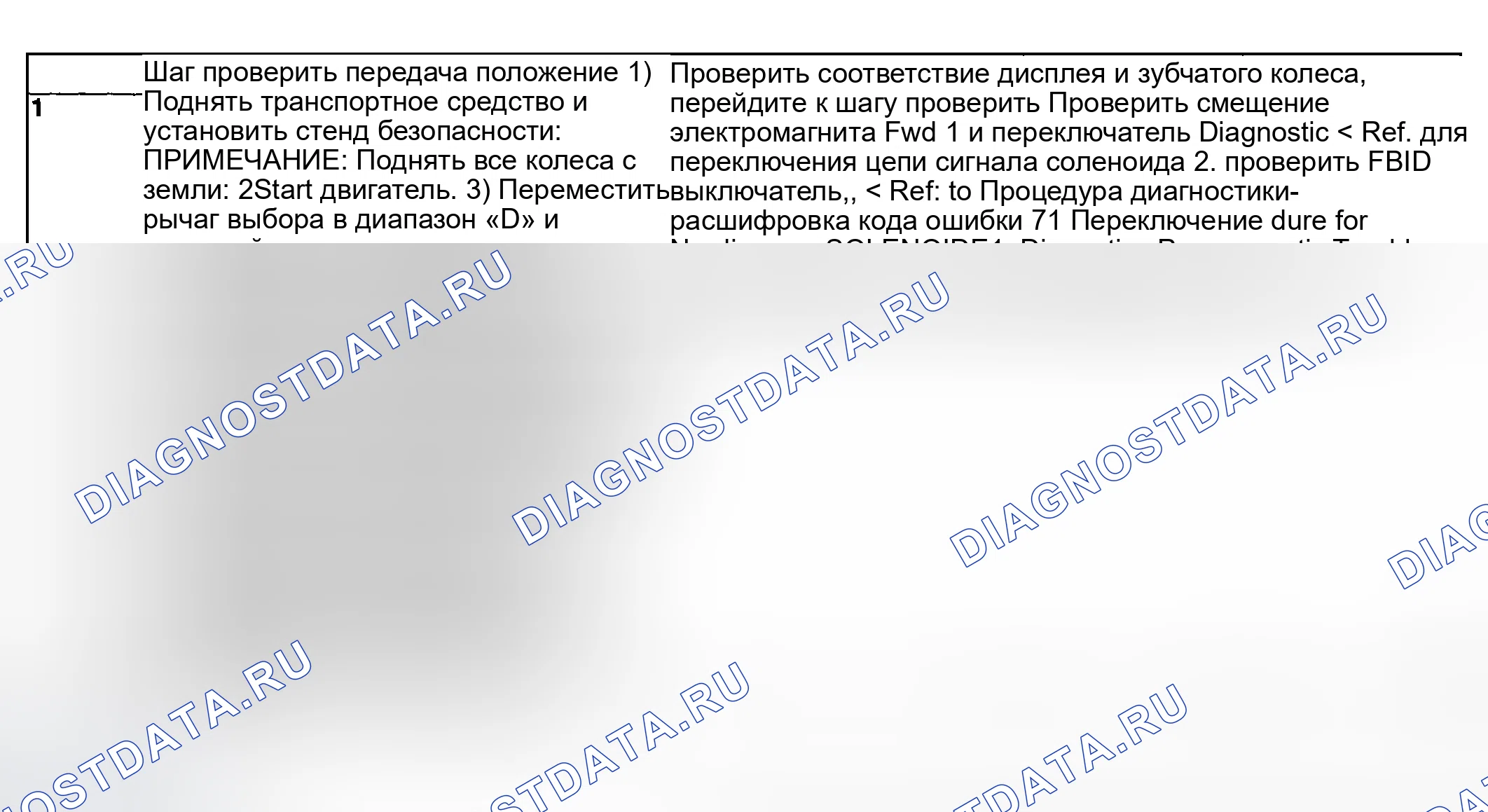 Рис. 633: ПРОВЕРКА ПОЛОЖЕНИЯ ЗУБЧАТОГО КОЛЕСА. Subaru Forester SG