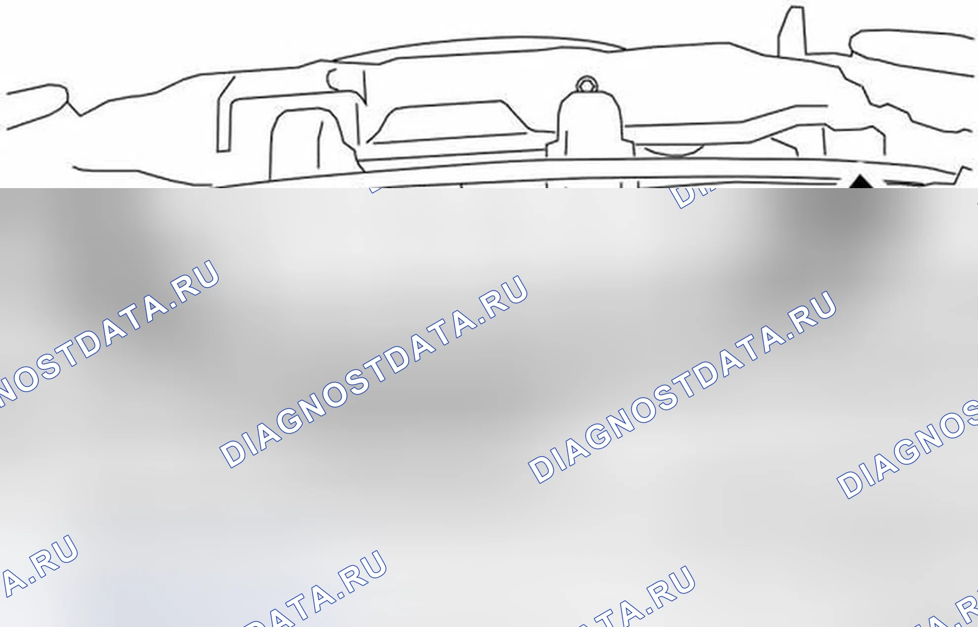 Рис. 59: Демонтаж. Jaguar XKR I рестайлинг