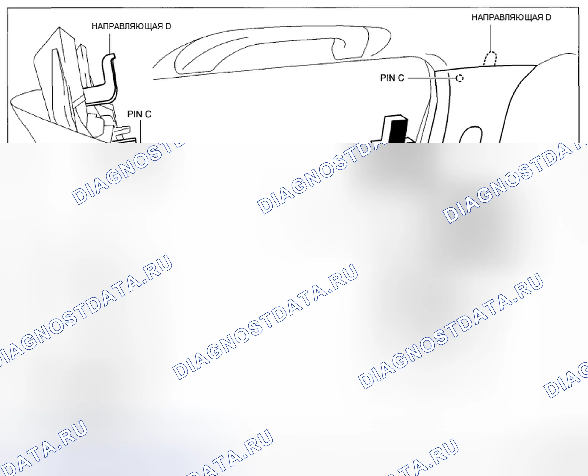 Рис. 124: СНЯТИЕ / УСТАНОВКА ВЕРХНЕЙ облицовки СТОЙКИ B. Mazda CX-5 I