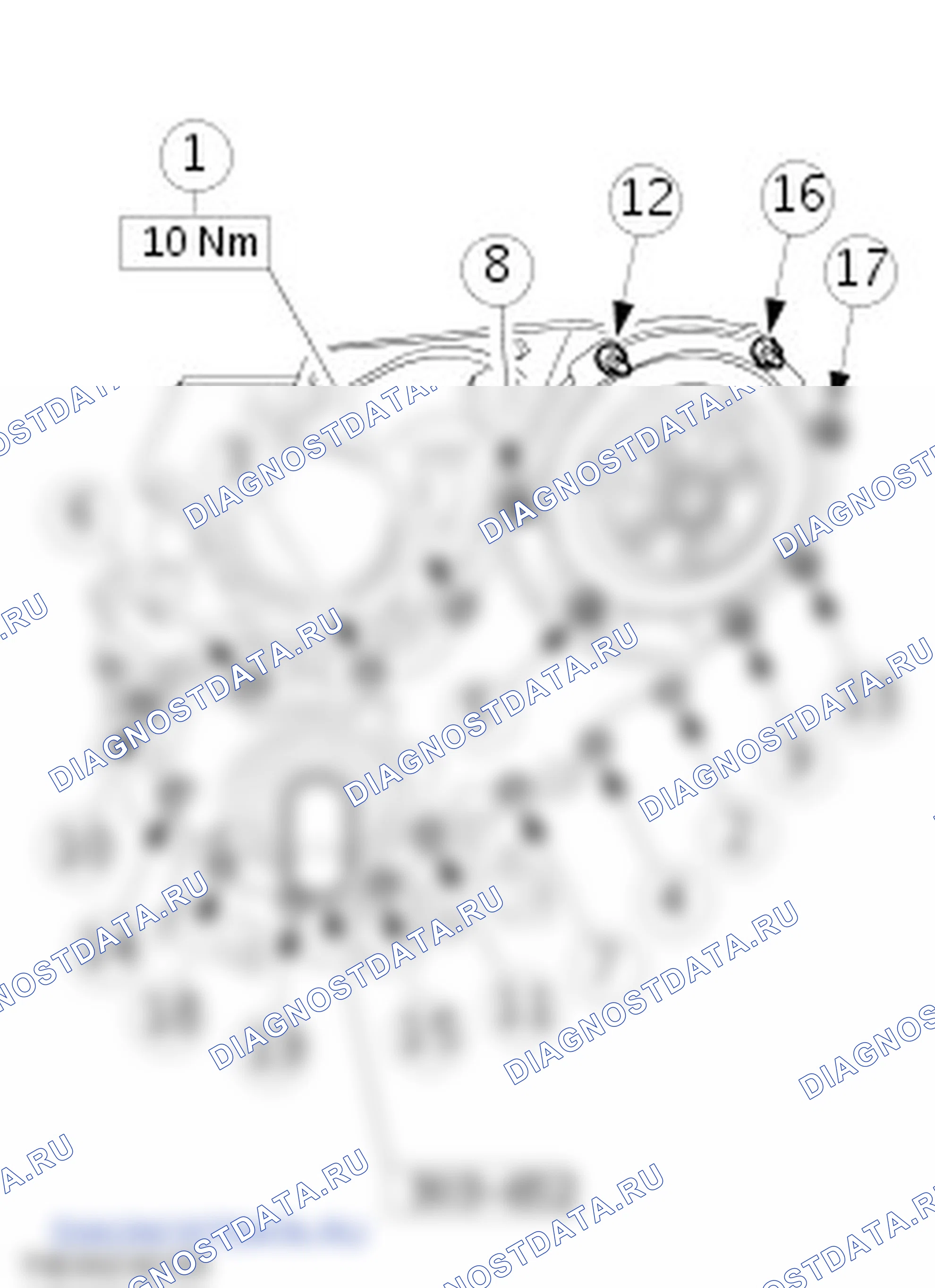 Сборка двигателя. Ford Transit Connect I