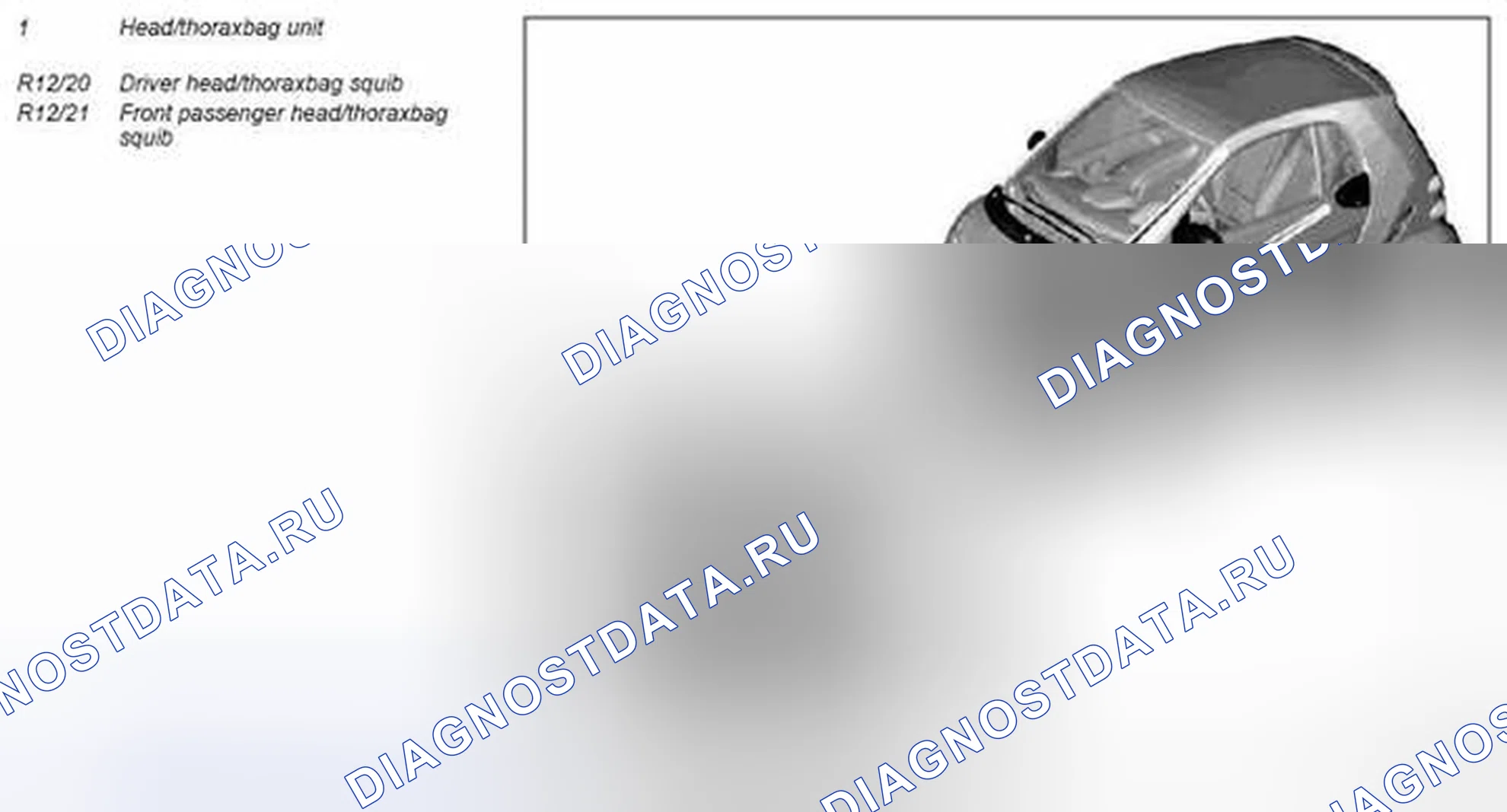 Рис. 113: Оголовок / грудная клетка, описание компонента - GF91,60-P-4100MCU. Kia Soul I