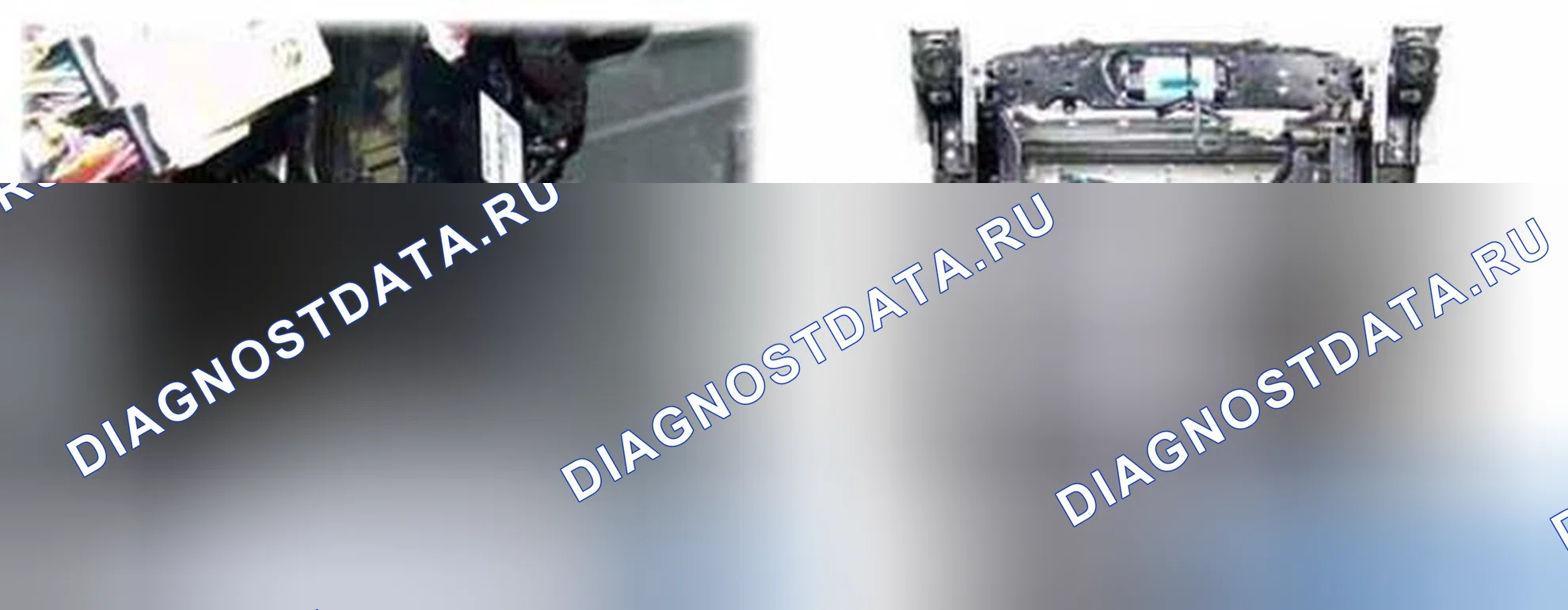 Рис. 103: Расположение компонентов. Hyundai Veracruz I