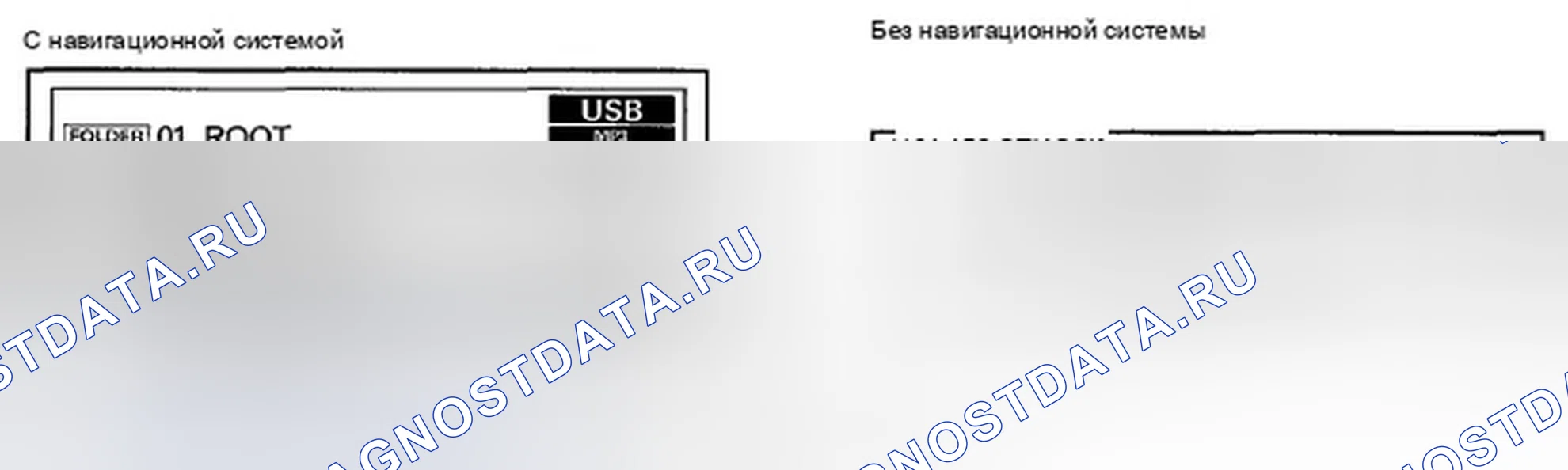 Рис. 36: USB с аудиоустройствами. Honda Crosstour I