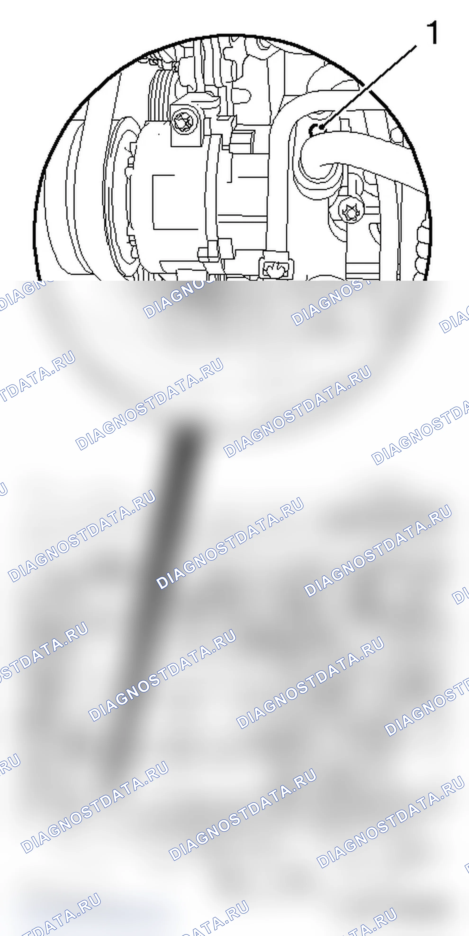 Демонтаж и монтаж компрессора кондиционера - (Z 10 XEP, A 10 XEP). Opel Corsa D