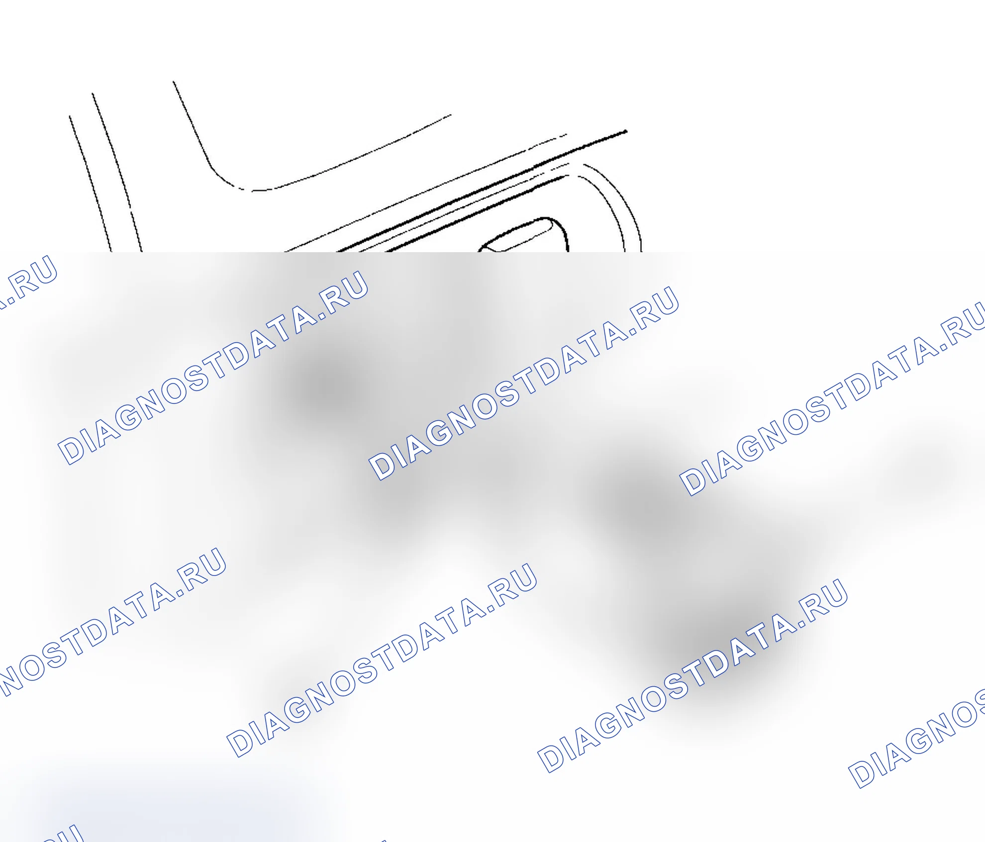 Рис. 3: Испытание/замена главного выключателя круиз-контроля. Acura MDX I