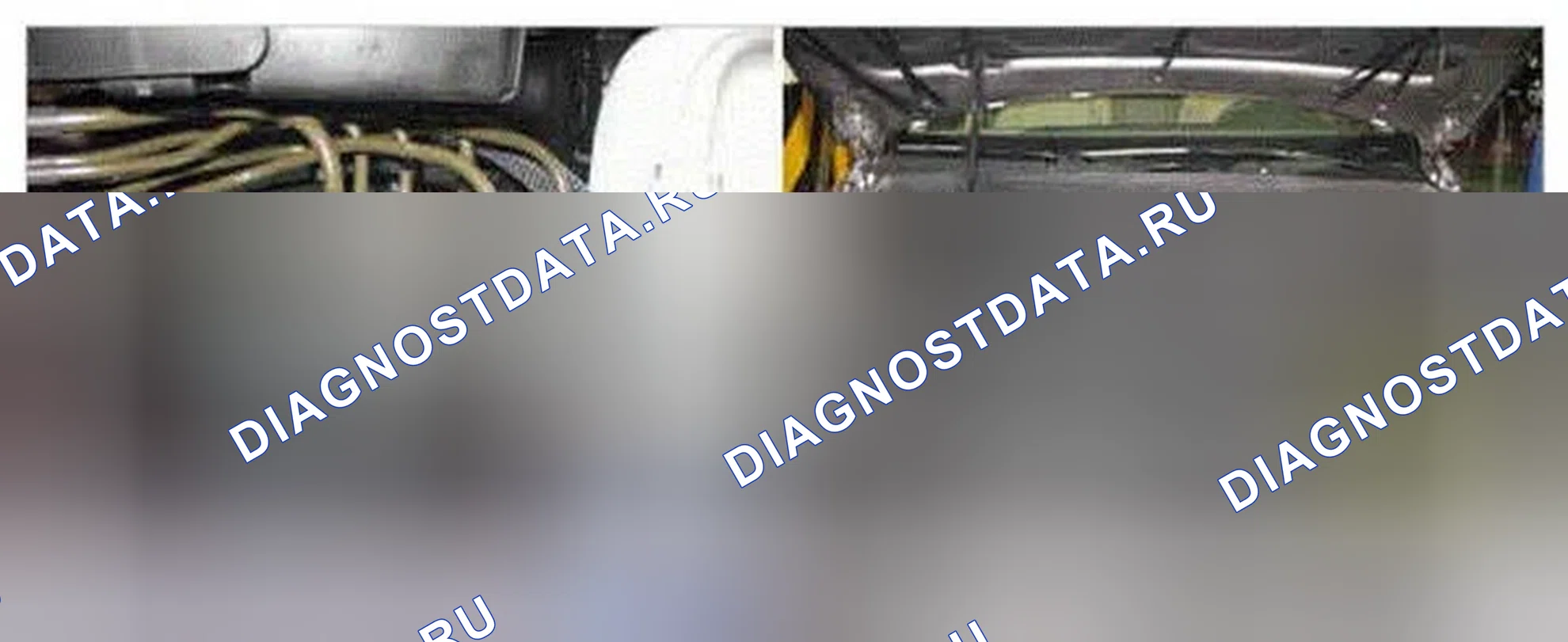 Рис. 225: Расположение компонентов. Hyundai Genesis I рестайлинг