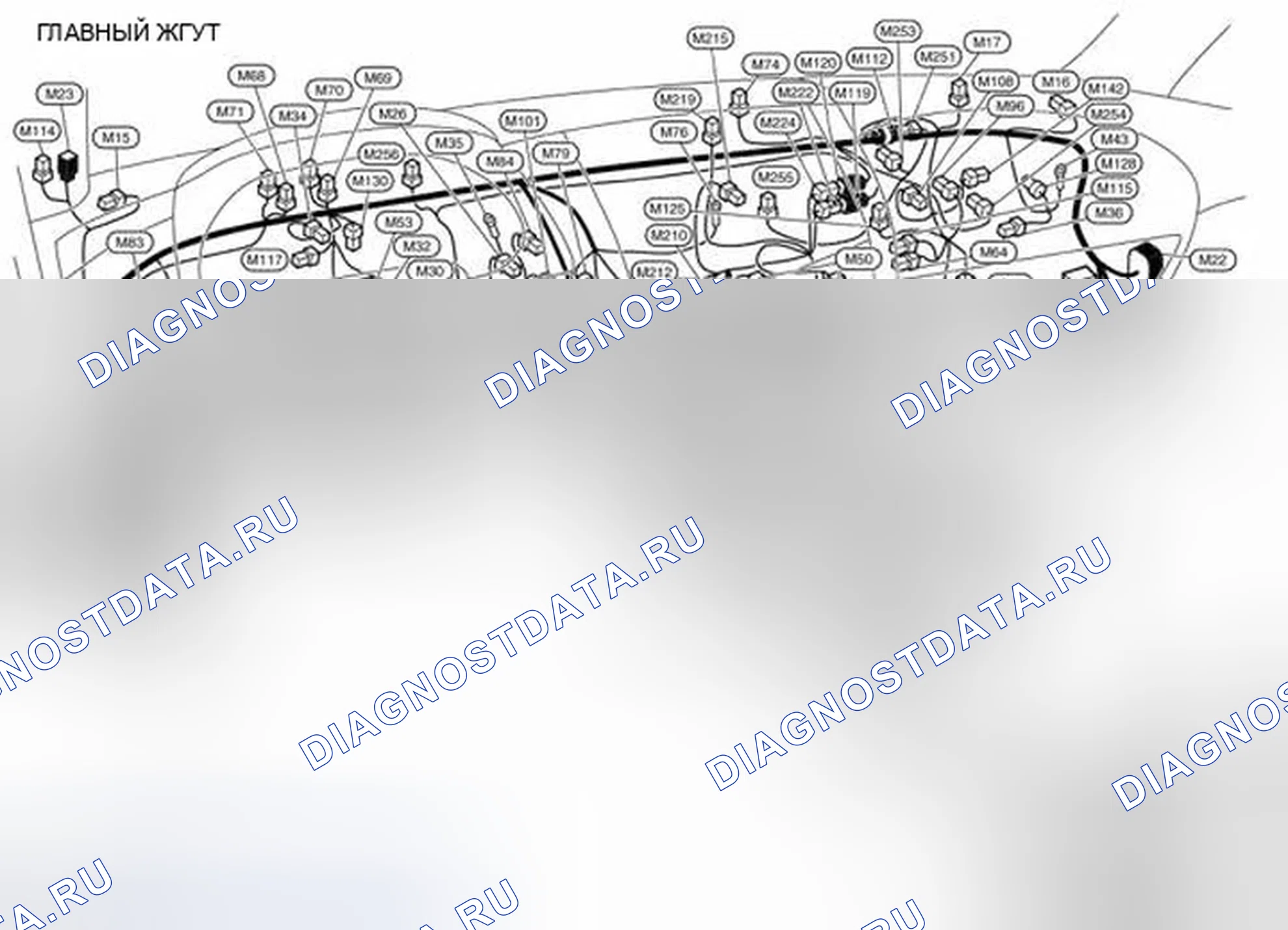 Рис. 150: Главная привязь. Infiniti QX56 II