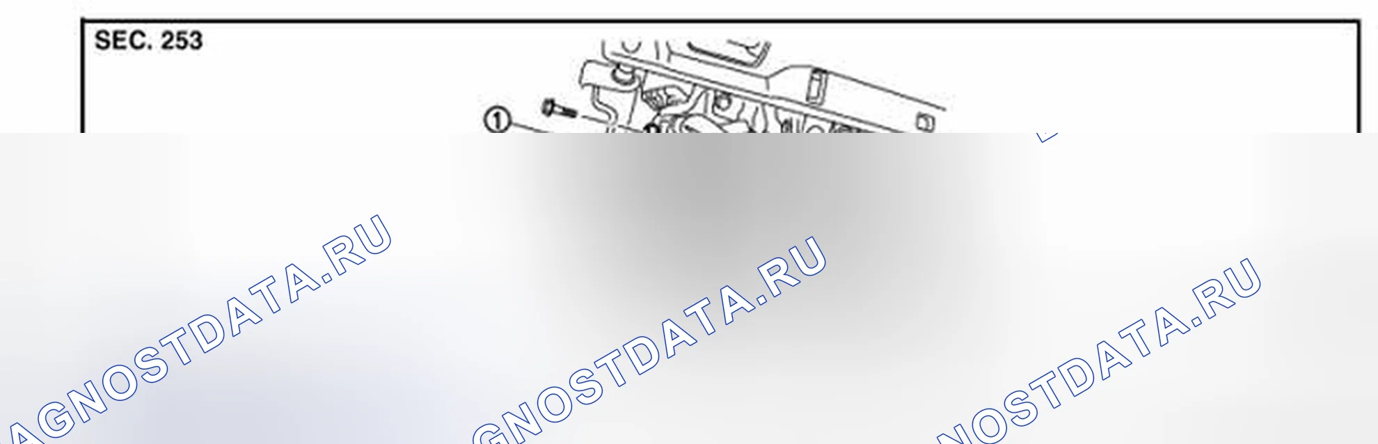 Рис. 66: Разнесенный вид. Infiniti Q70 I рестайлинг