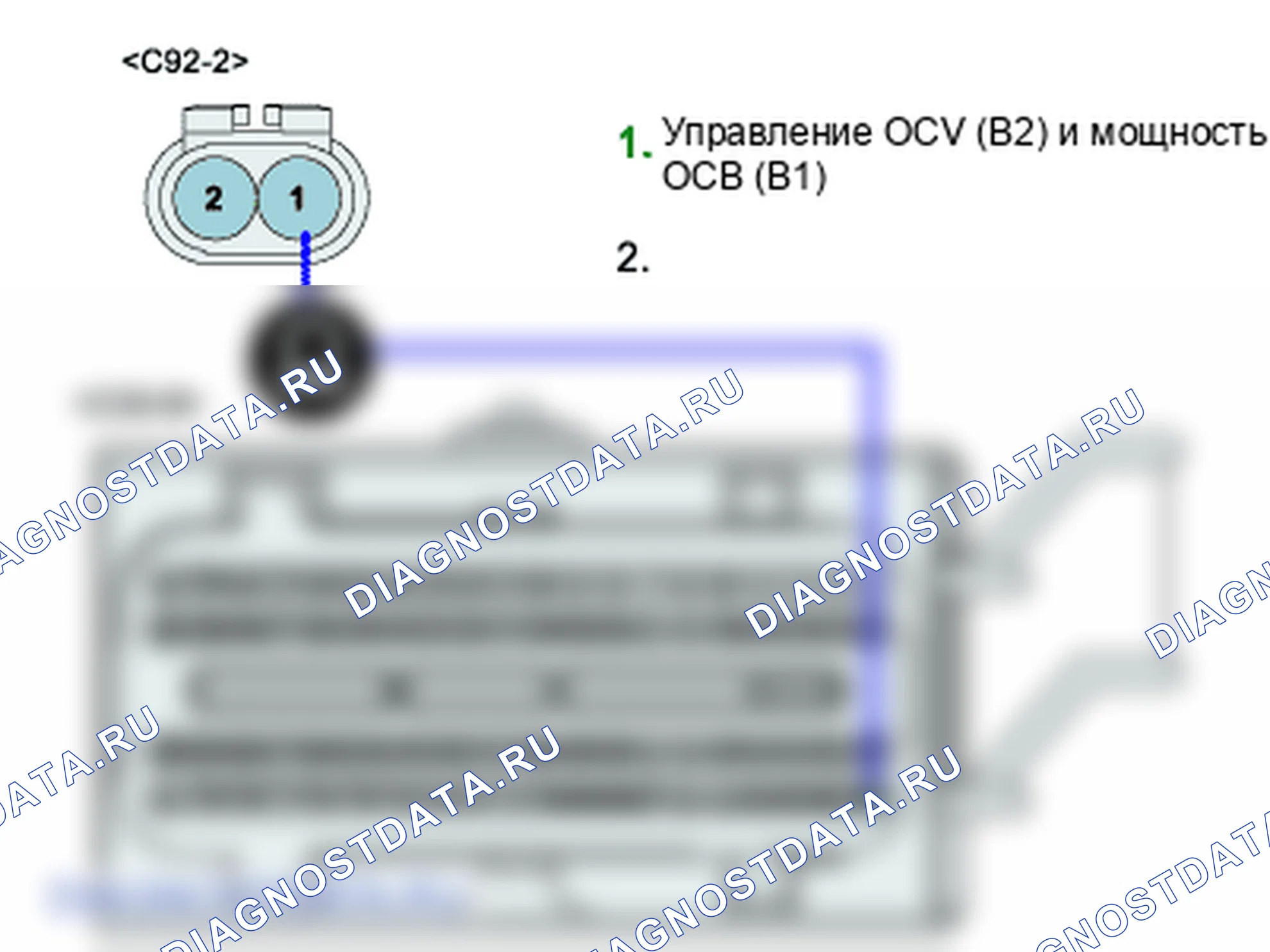 P0082: Низкий уровень в цепи соленоида управления впускным клапаном (блок 2). Hyundai Santa Fe CM