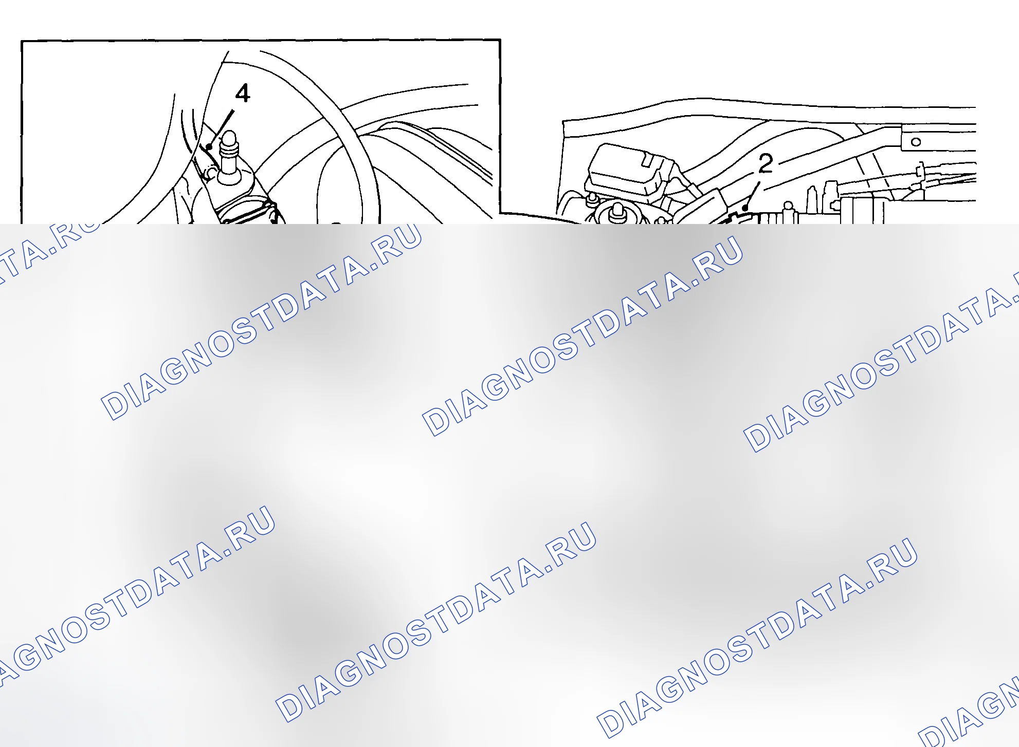 Рис. 143: Клапан продувки канистры EVAP. Kia Picanto I