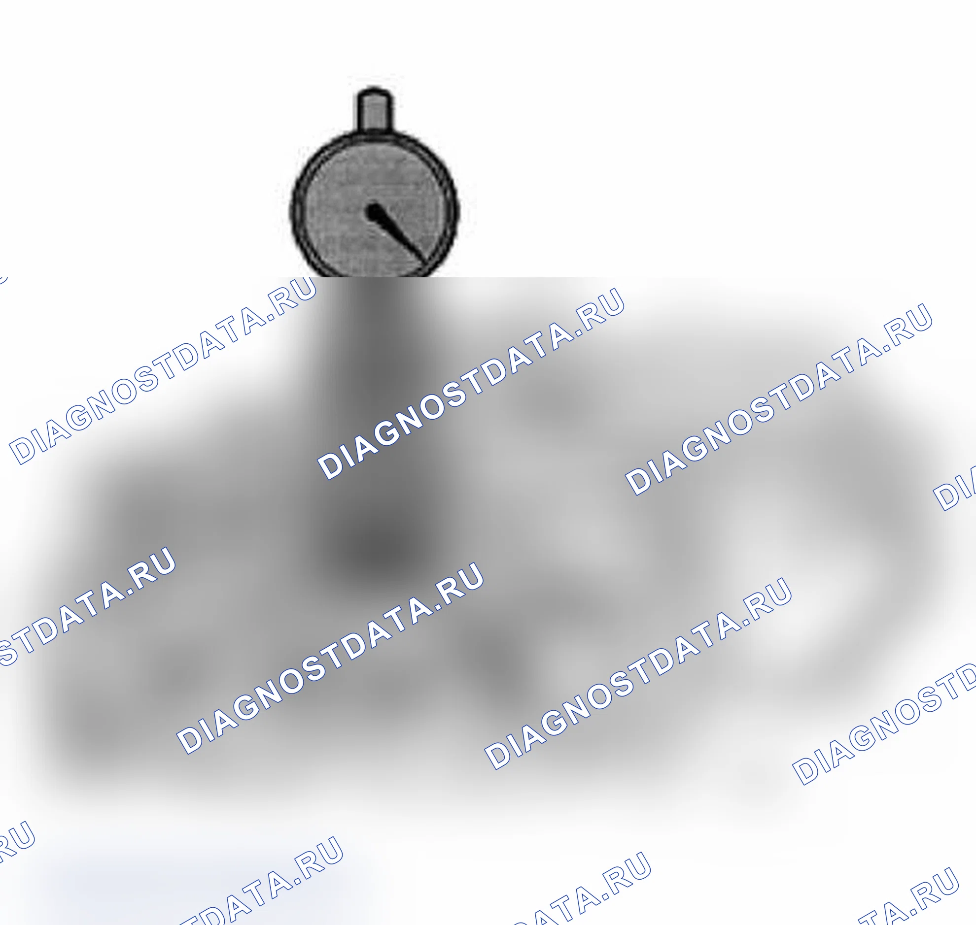Рис. 58: Проверка размера «r». Audi A4 B6