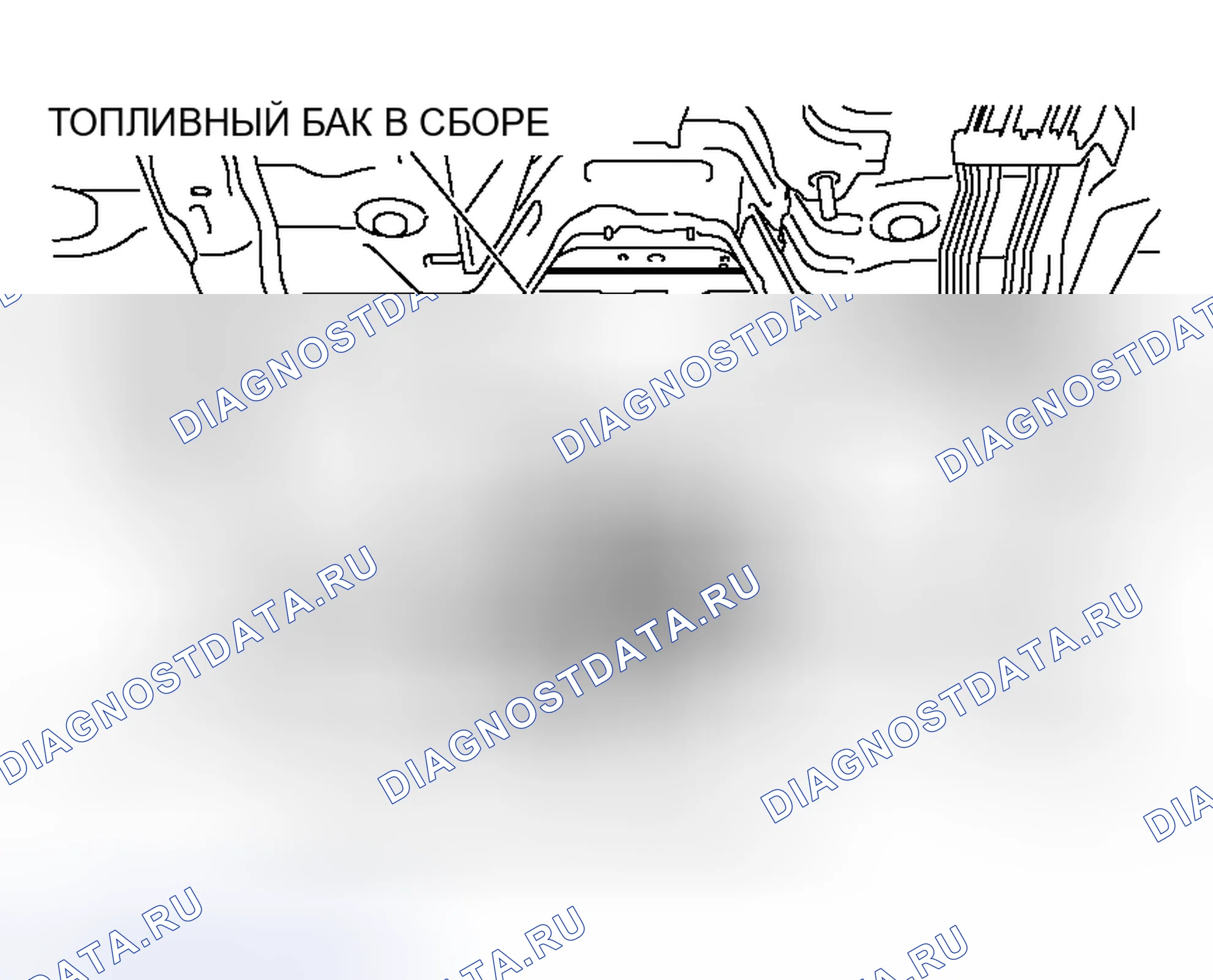 Рис. 15: < < A > > УСТАНОВОЧНЫЕ ГАЙКИ И БОЛТЫ ТОПЛИВНОГО БАКА / НАЛИВНОЙ ШЛАНГ ДЛЯ ТОПЛИВА, УРАВНИТЕЛЬНЫЙ ТОПЛИВНЫЙ РУКАВ, ШЛАНГА ТОПЛИВНЫХ ПАРОВ. Mitsubishi Outlander I