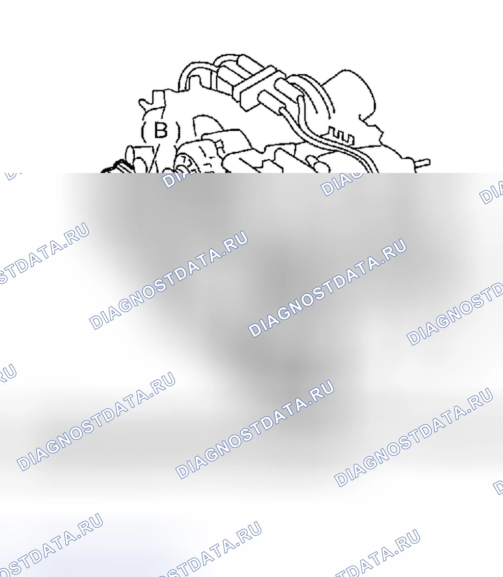 Рис. 312: ДЕМОНТАЖ. Subaru Impreza WRX GD/GG рестайлинг