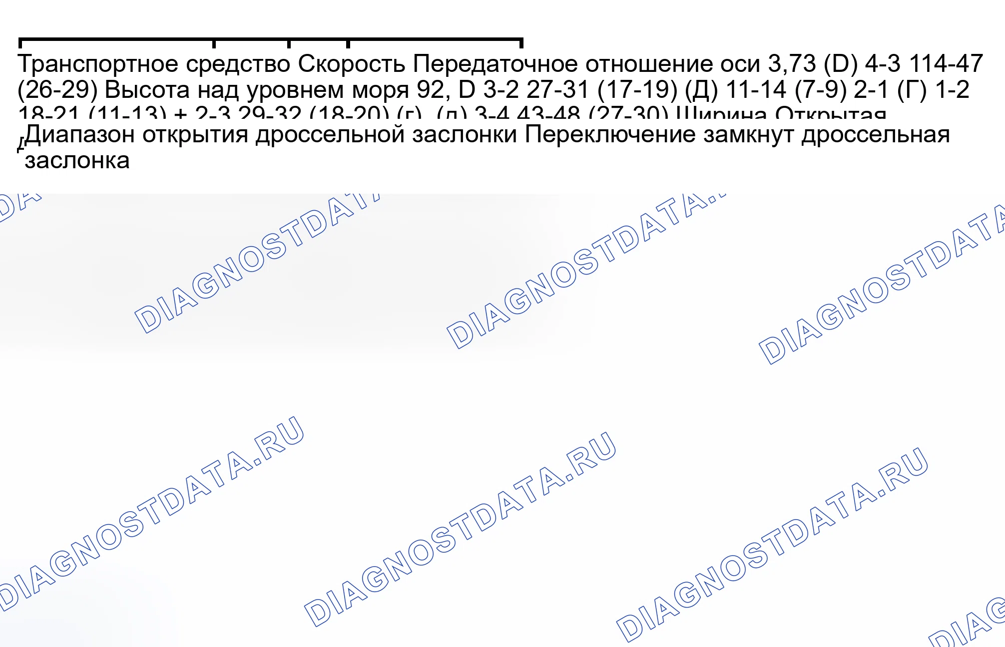 Рис. 26: Скорость переключения - км / ч (миль в час). Hyundai Lavita I