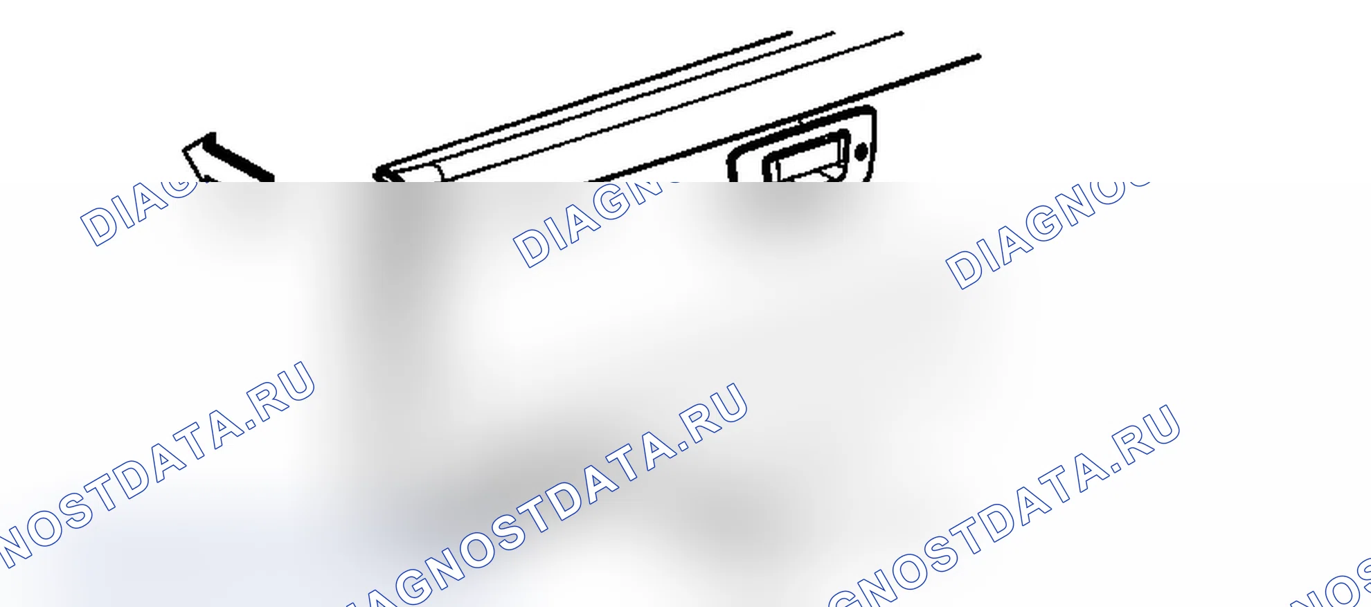 Рис. 21: Замена эмблемы / шильдика Endgate (GMC SLE, SLT). Chevrolet Silverado 3500 HD 