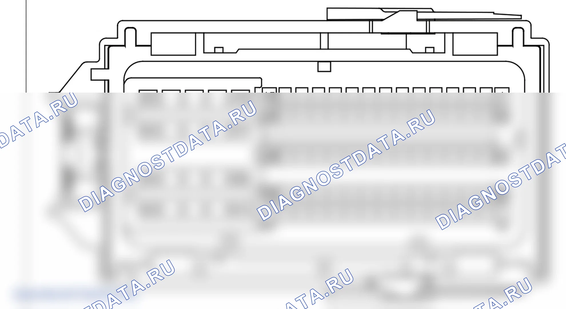 Распиновка разъёма E01-X01(A) — внешний вид и назначение контактов. Tank 300 I