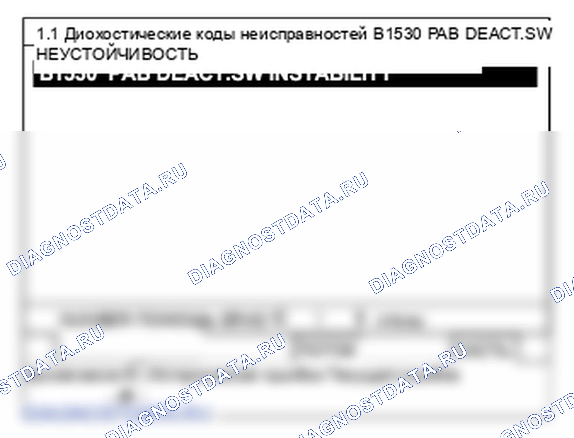 B1530: Неустойчивость двухпозиционного переключателя подушки безопасности пассажира. Hyundai Santa Fe CM