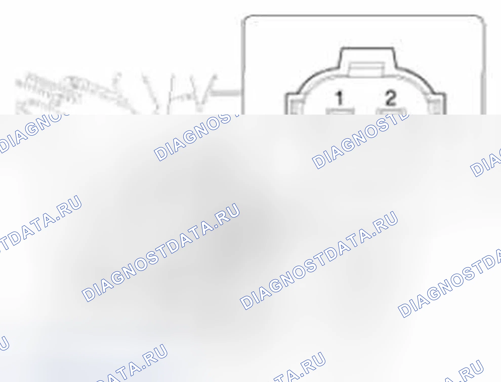 Рис. 9: Проверка двигателя заднего силового окна. Hyundai Sonata VI