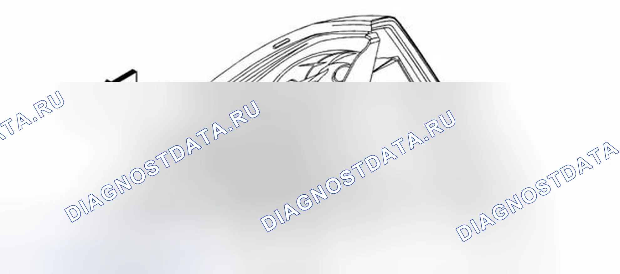 Рис. 28: Замена лампочки резервной лампы. Chevrolet Impala IX