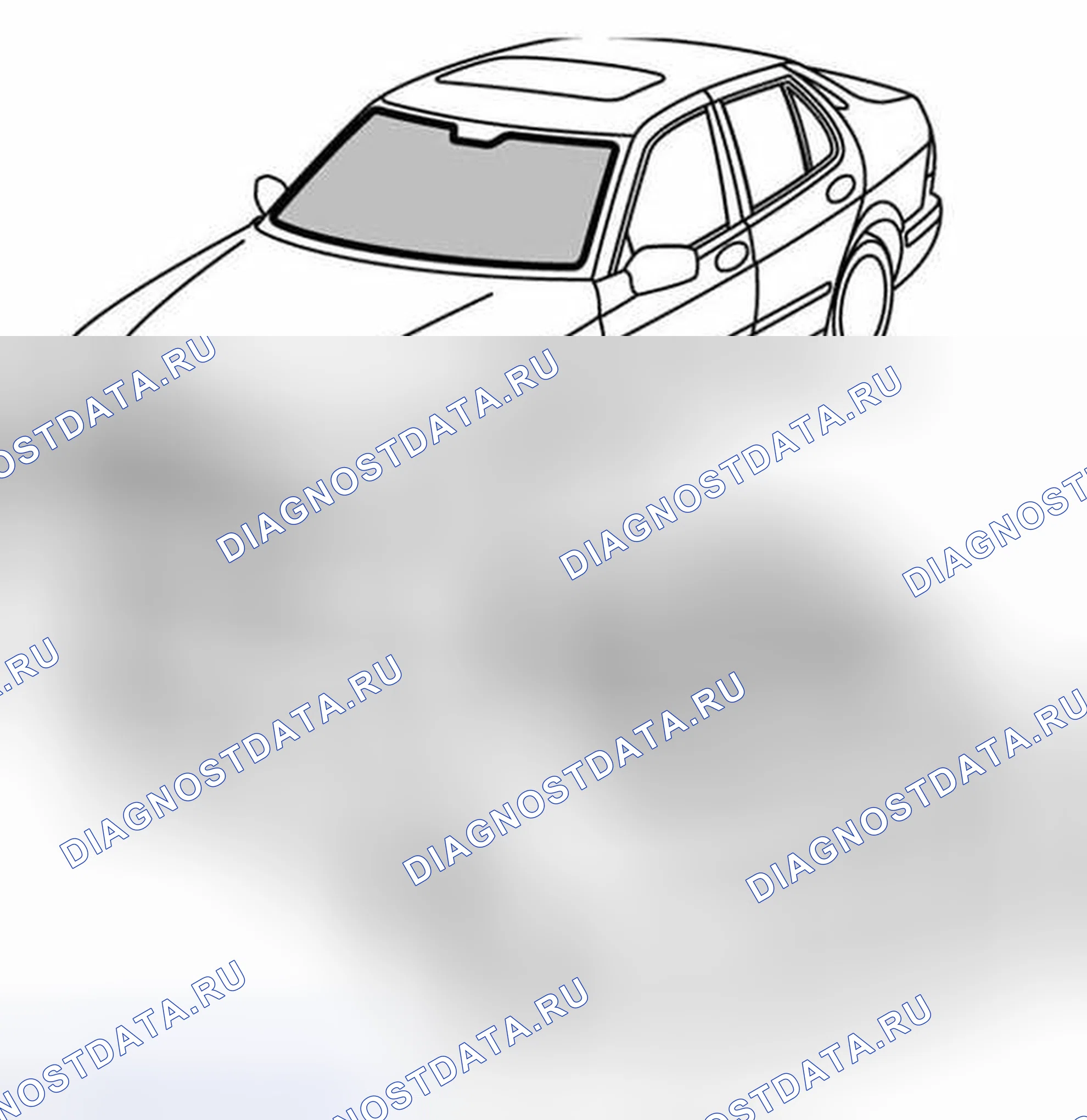 Рис. 238: Ветровое и заднее стекло. Kia Picanto II рестайлинг