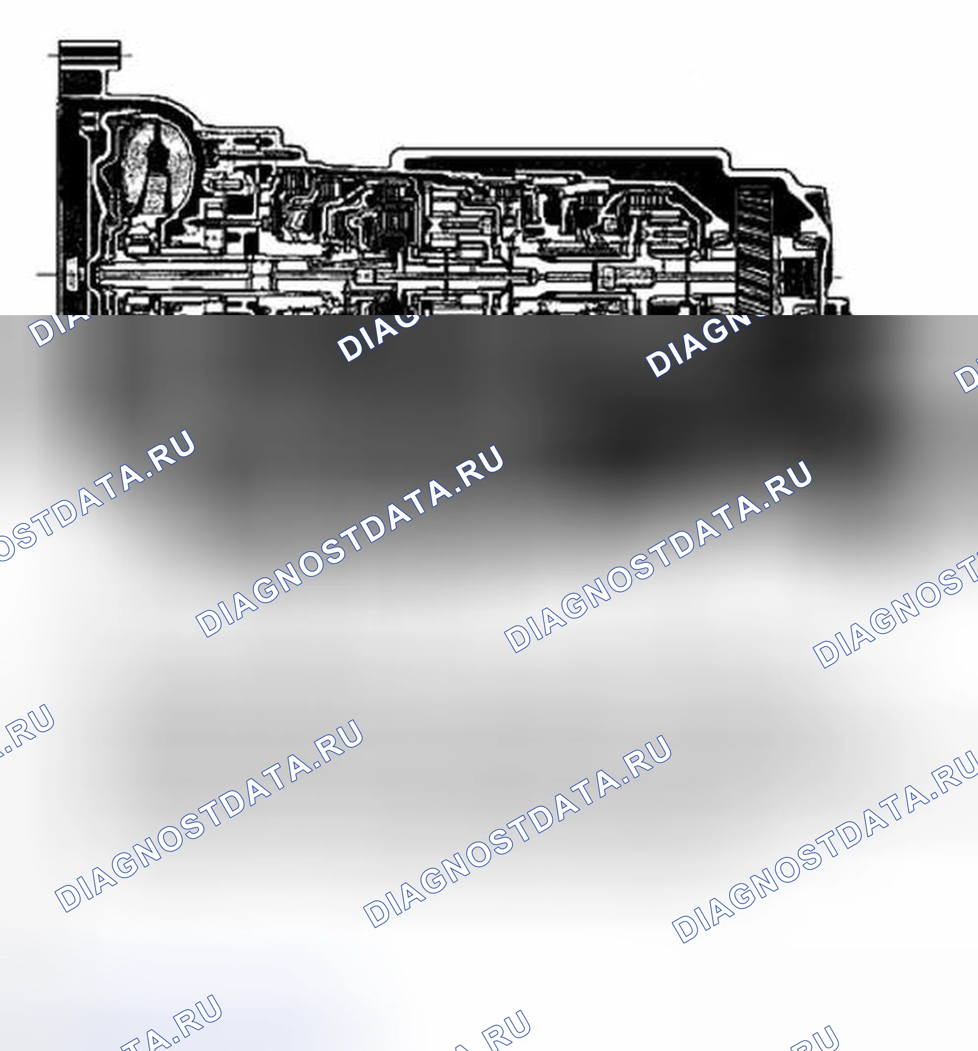 Рис. 63: Коробка передач Tiptronic (A96). Porsche 911 Carrera 4 996 рестайлинг