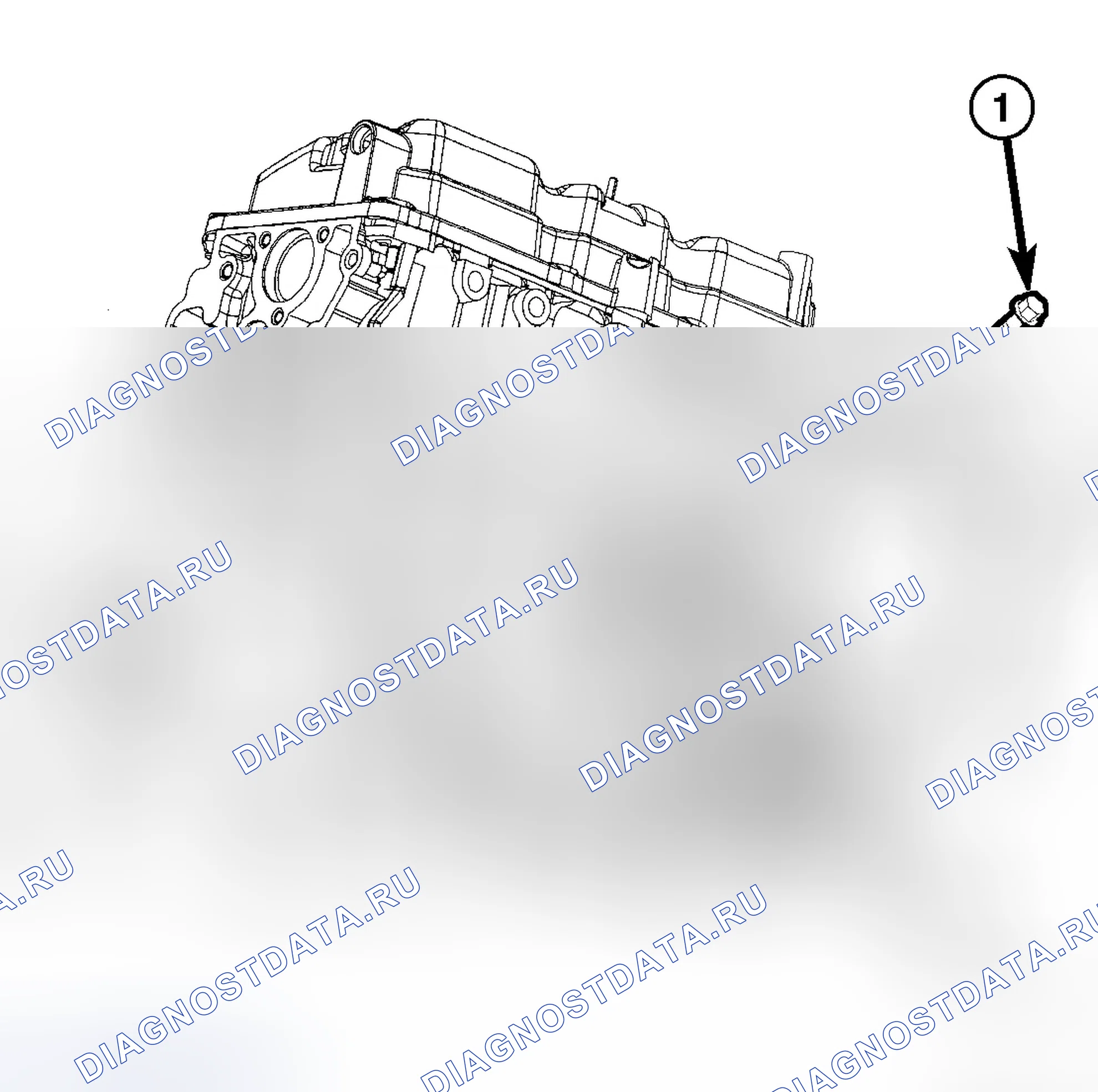 Рис. 281: ДЕМОНТАЖ. Dodge Magnum I