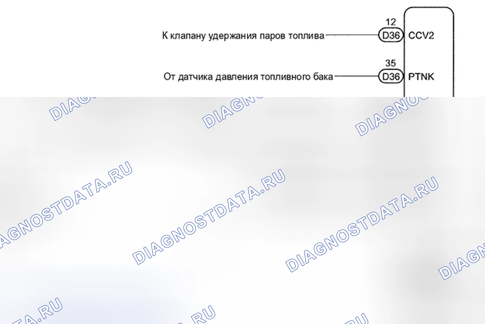 Рис. 285: электросхема. Toyota Highlander II