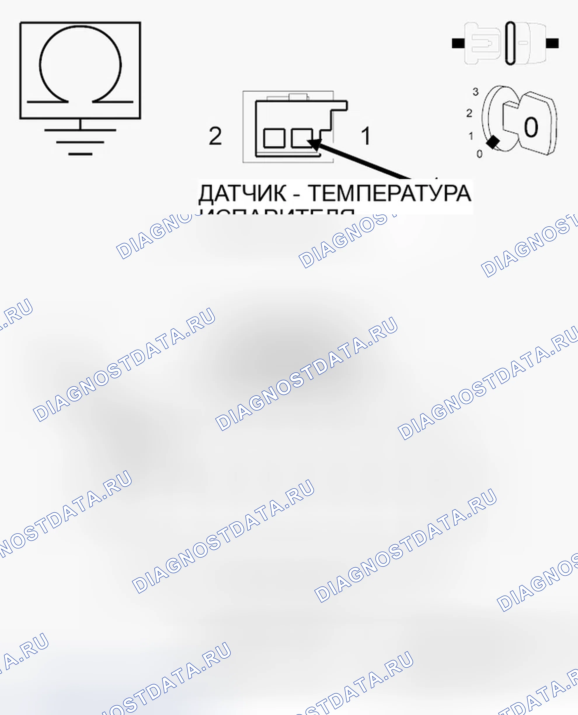 Рис. 3: ДИАГНОСТИЧЕСКИЙ ТЕСТ. Dodge Challenger III рестайлинг