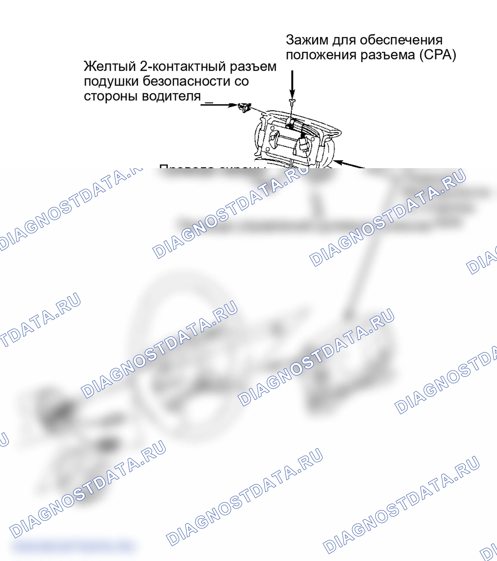 Рис. 46: Удаление (со стороны водителя). Oldsmobile Achieva I final