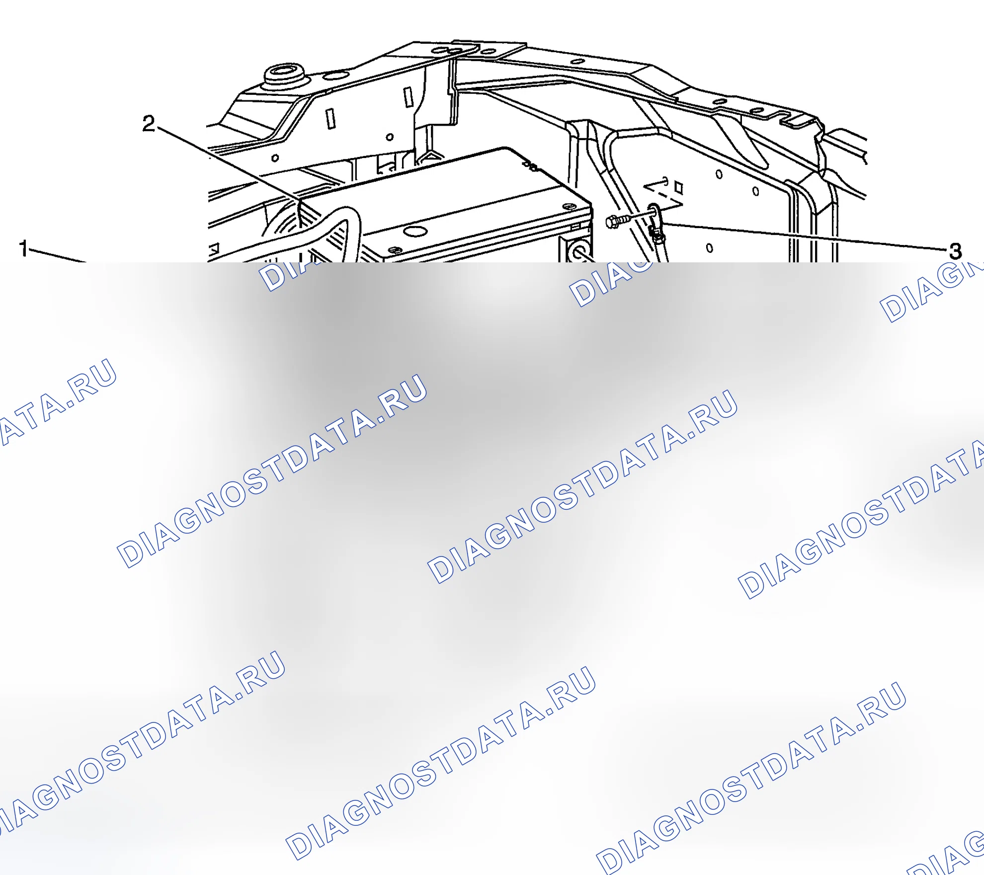 Рис. 118: Виды компонентов питания и массы. GMC Savana Special G3500 