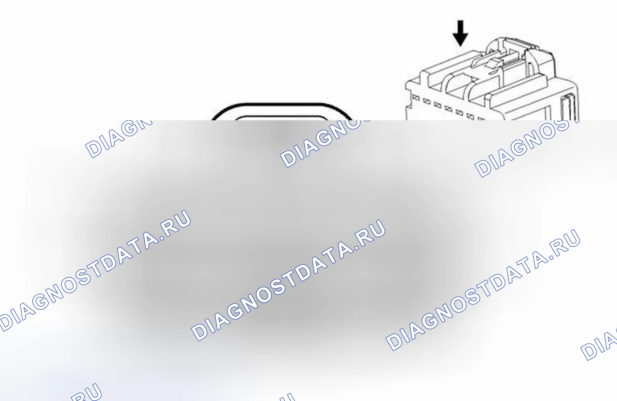 Рис. 13: Блок предохранителей - I / P X2. Chevrolet Traverse I