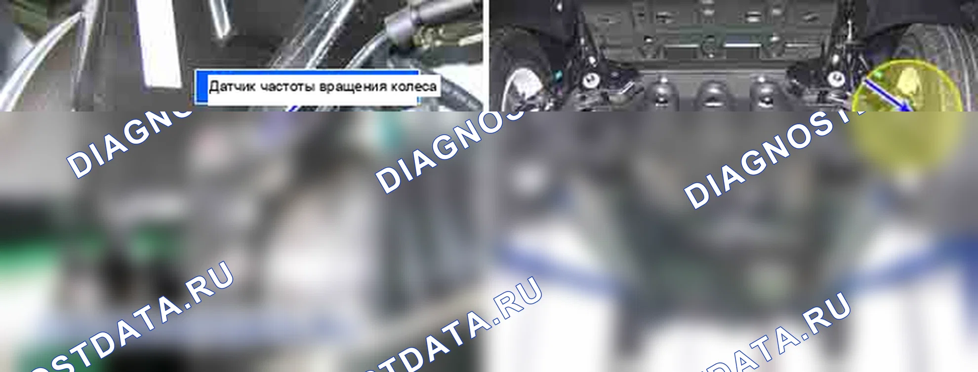 C1200: Датчик частоты вращения колеса передний-левый обрыв/замыкание. Kia Sorento BL