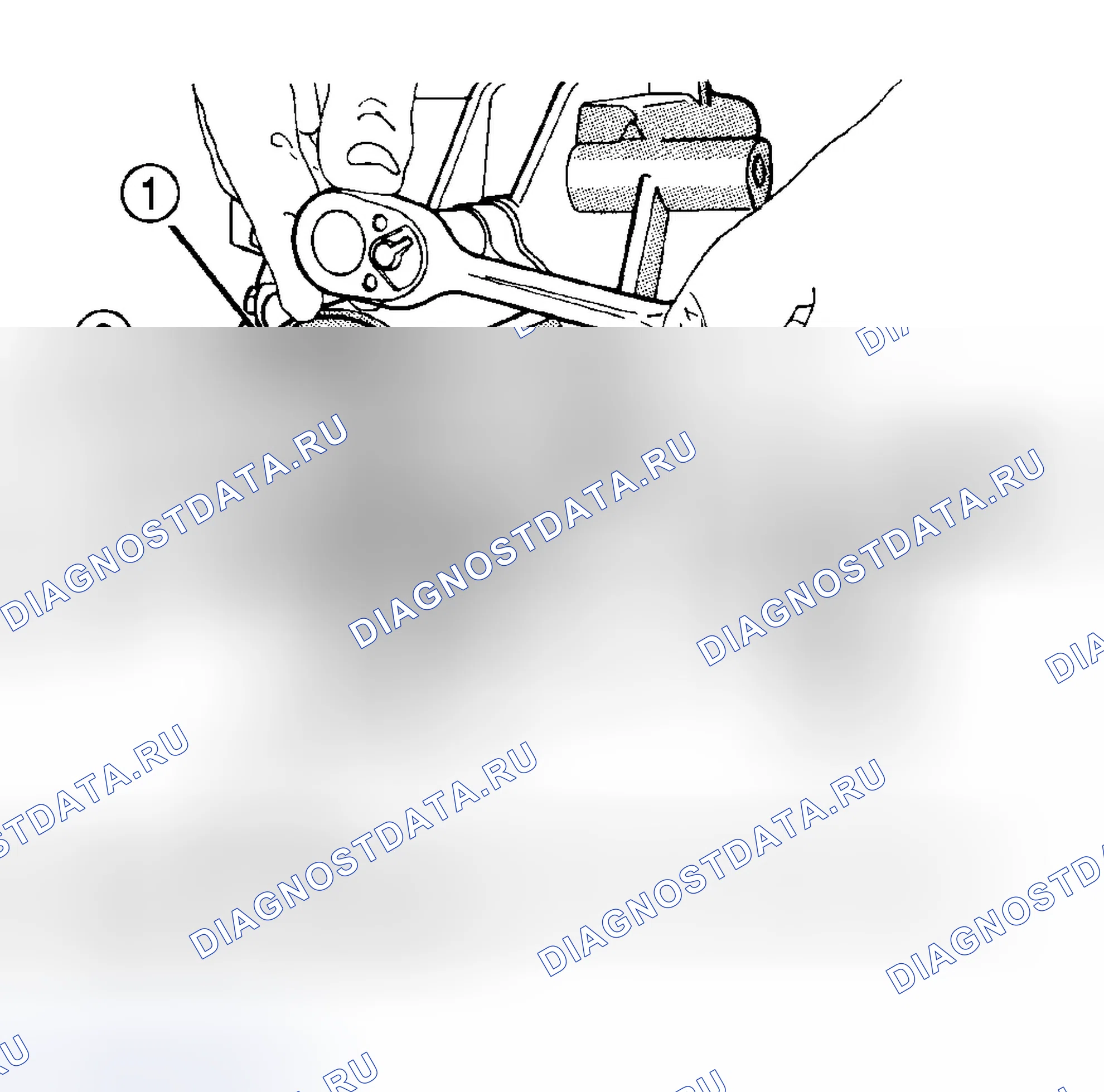 Рис. 46: ДЕМОНТАЖ. Dodge Grand Caravan IV