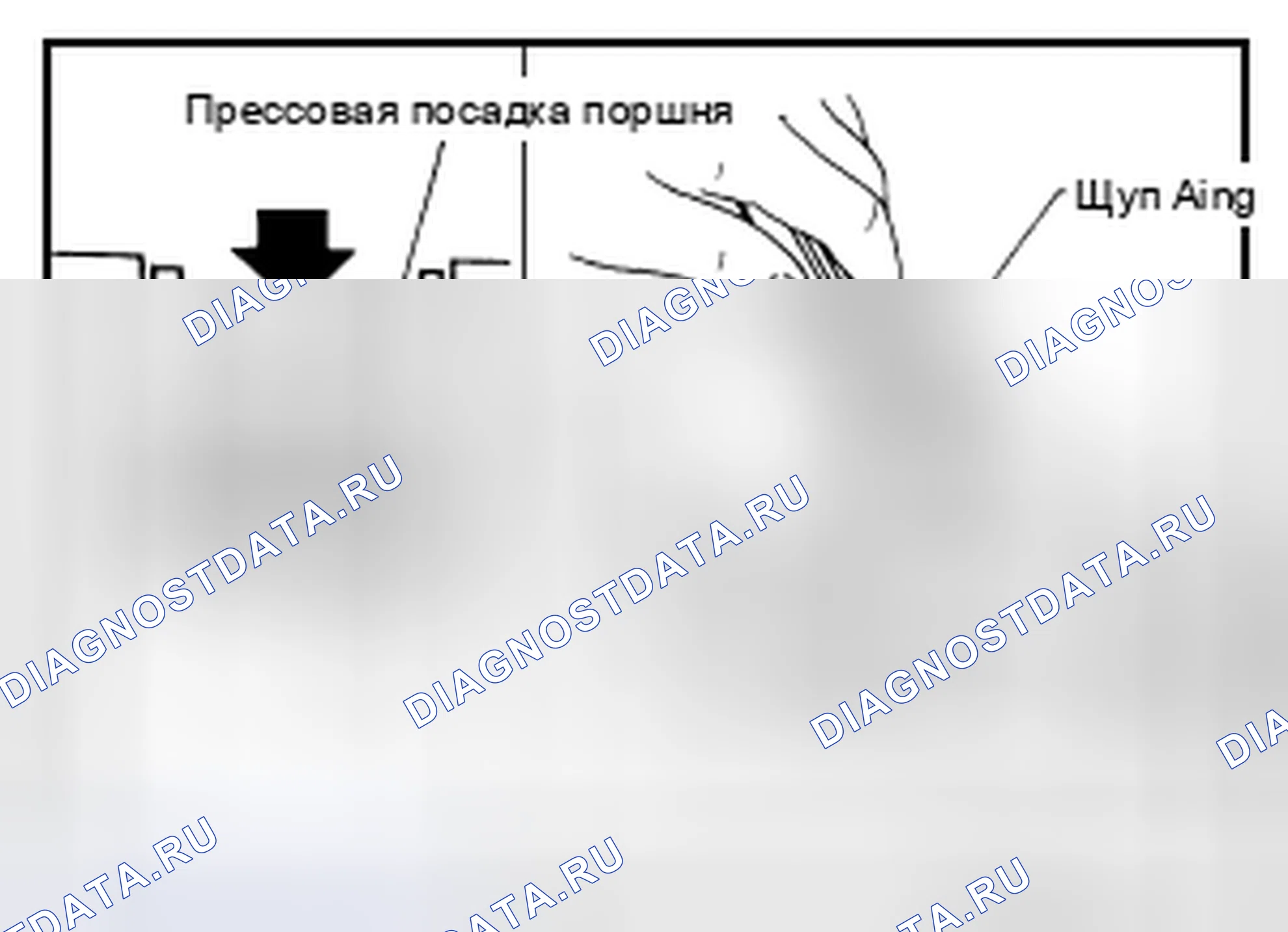 Рис. 488: КОНЦЕВОЙ ЗАЗОР ПОРШНЕВОГО КОЛЬЦА. Nissan Altima L33