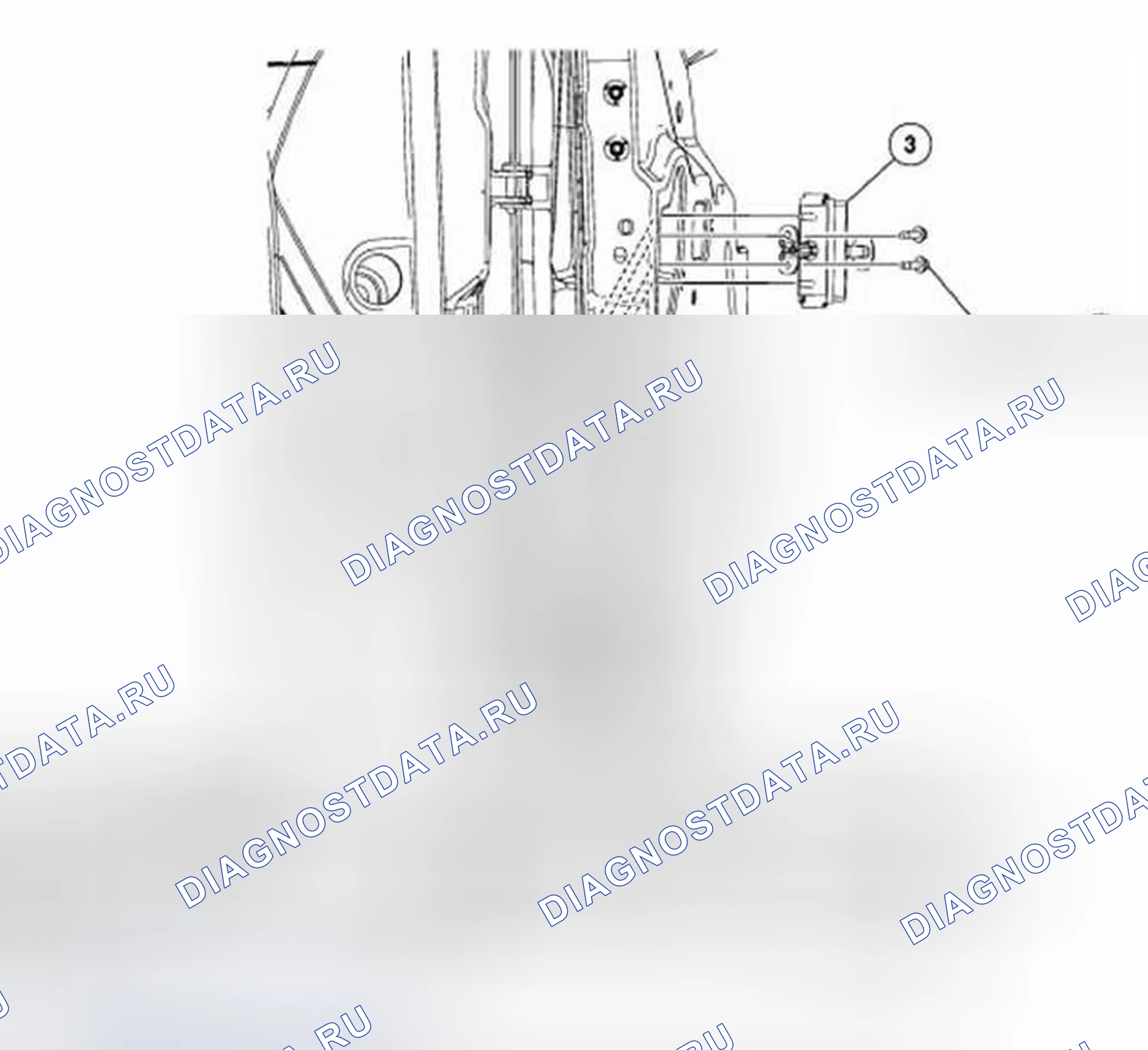 Рис. 35: Рычаг проверки двери - передний. Ford Pickup F150 