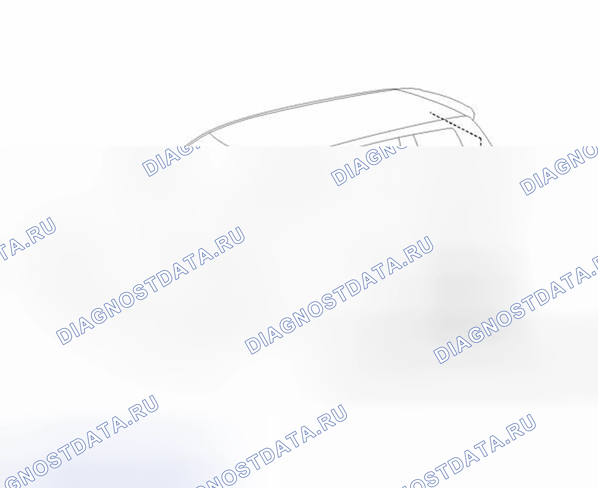 Рис. 261: ИЛЛЮСТРАЦИЯ. Toyota Highlander II рестайлинг