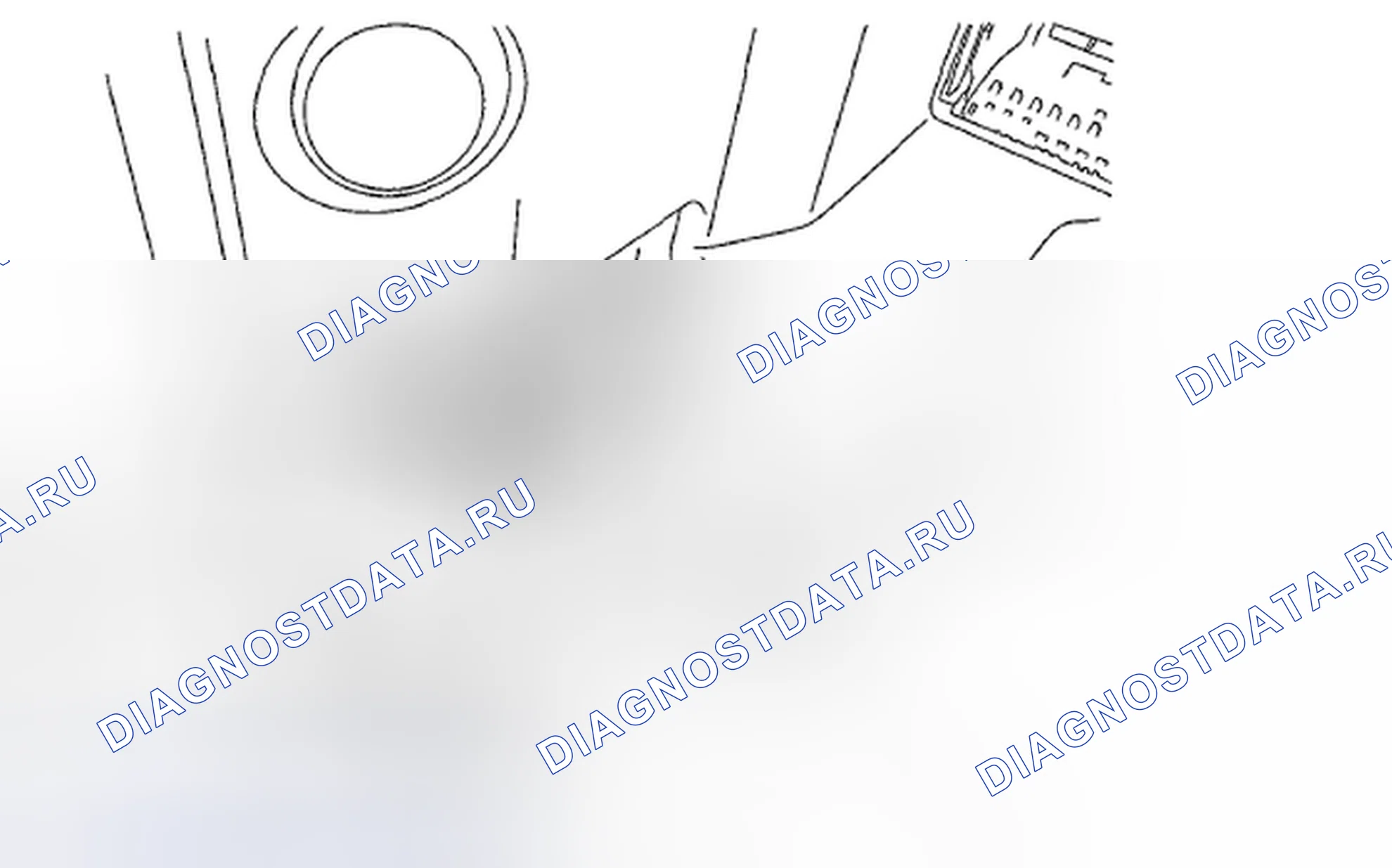 Рис. 18: ОТКРЫВАТЕЛЬ ПЕРЕДНЕГО КАПОТА. Subaru Outback BR