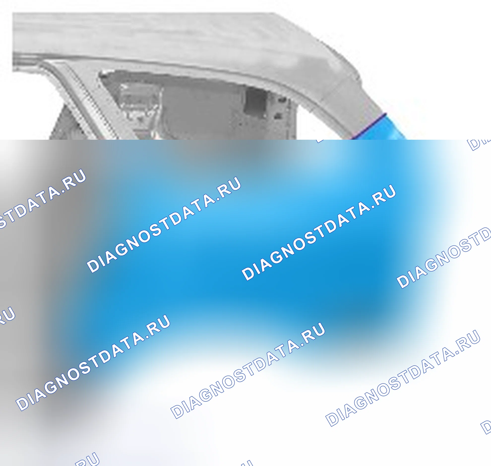 Как снять и установить левую панель задней боковой части кузова. Ford Mondeo IV