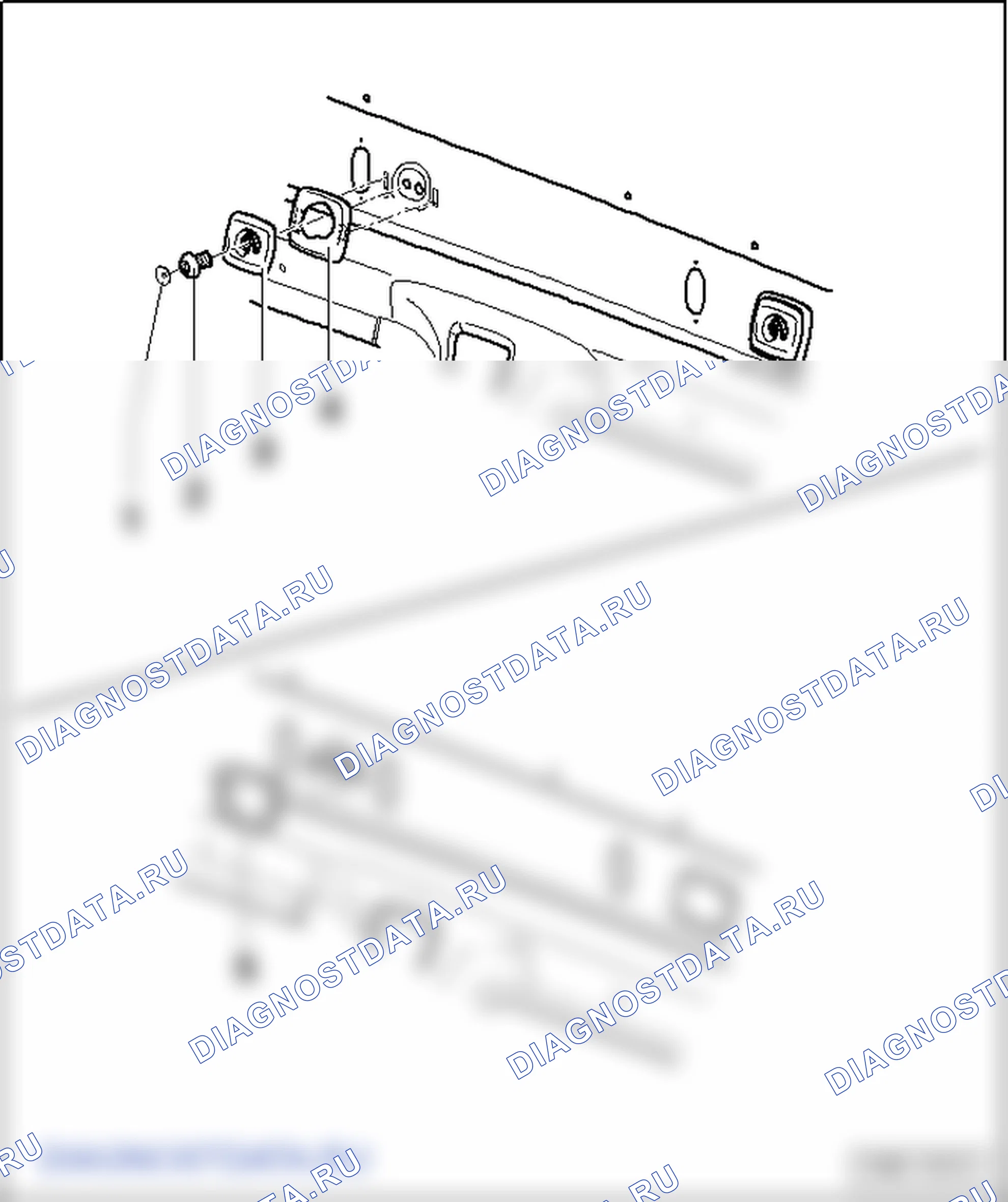 Накладки, кожухи и декоративные щитки. Volkswagen Caddy Iii