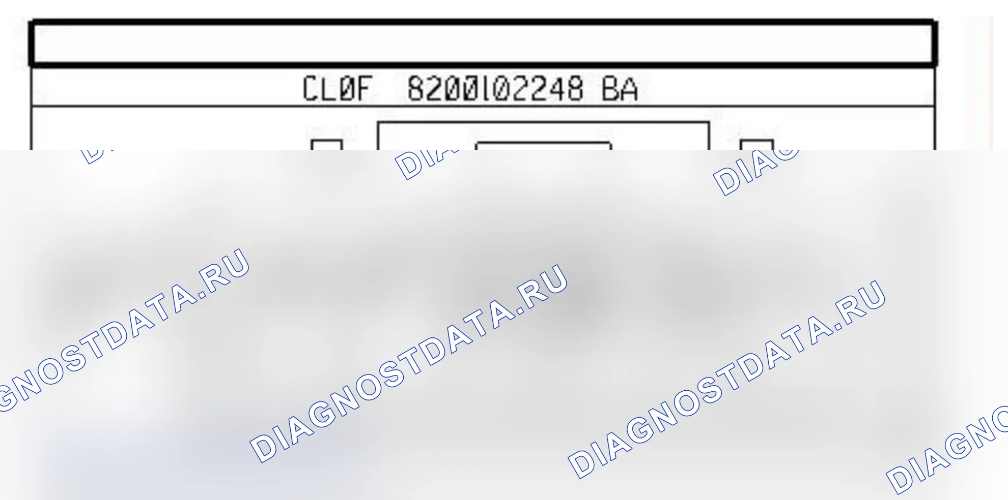 Распиновка разъёма 213 — Пер. плафон. Renault Megane II
