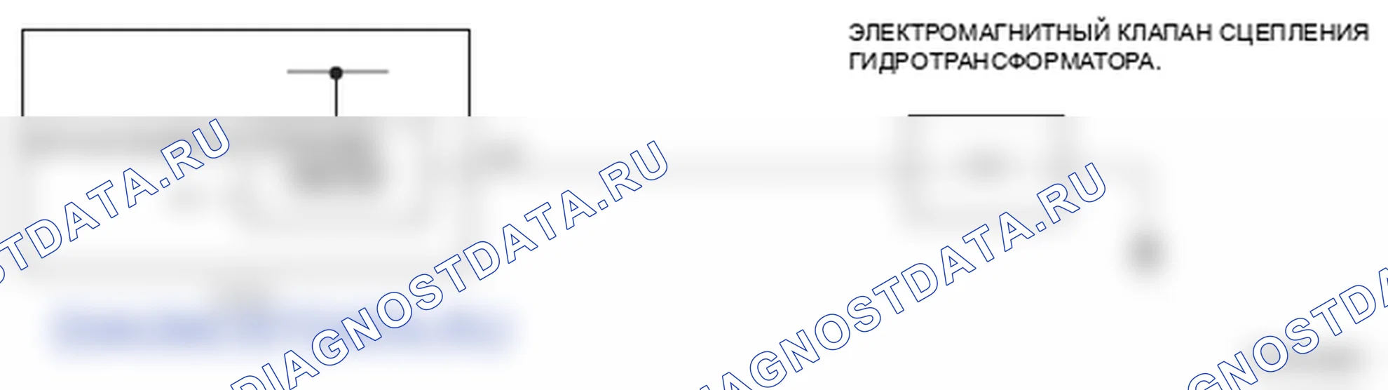 Рис. 320: Электромагнитный клапан сцепления гидротрансформатора - принципиальная схема. Honda Ridgeline I