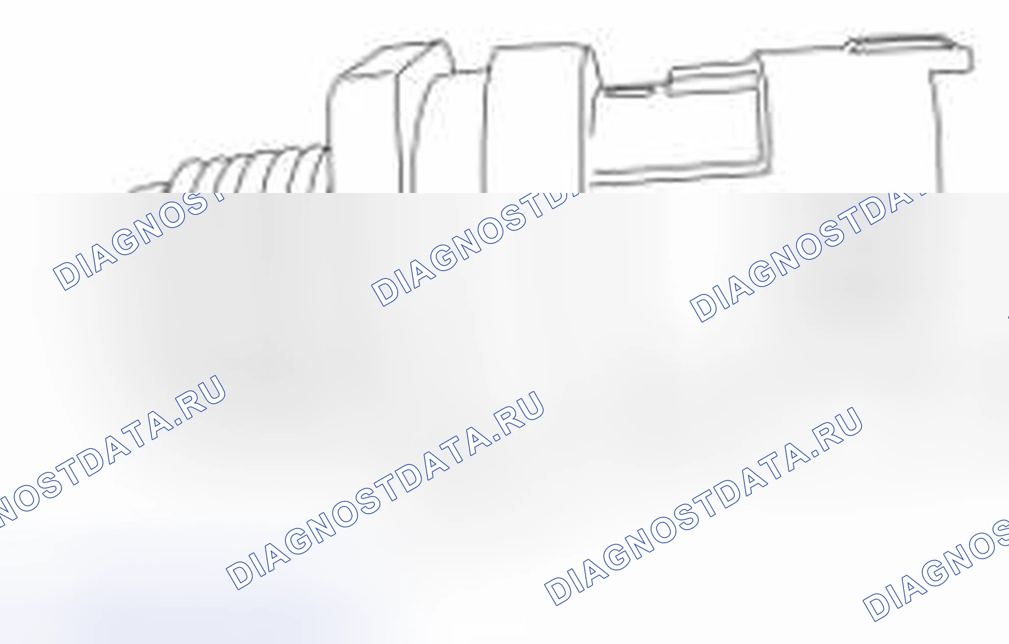 Рис. 150: Датчик давления в топливопроводе (FRP). Ford Pickup F250 Super Duty II