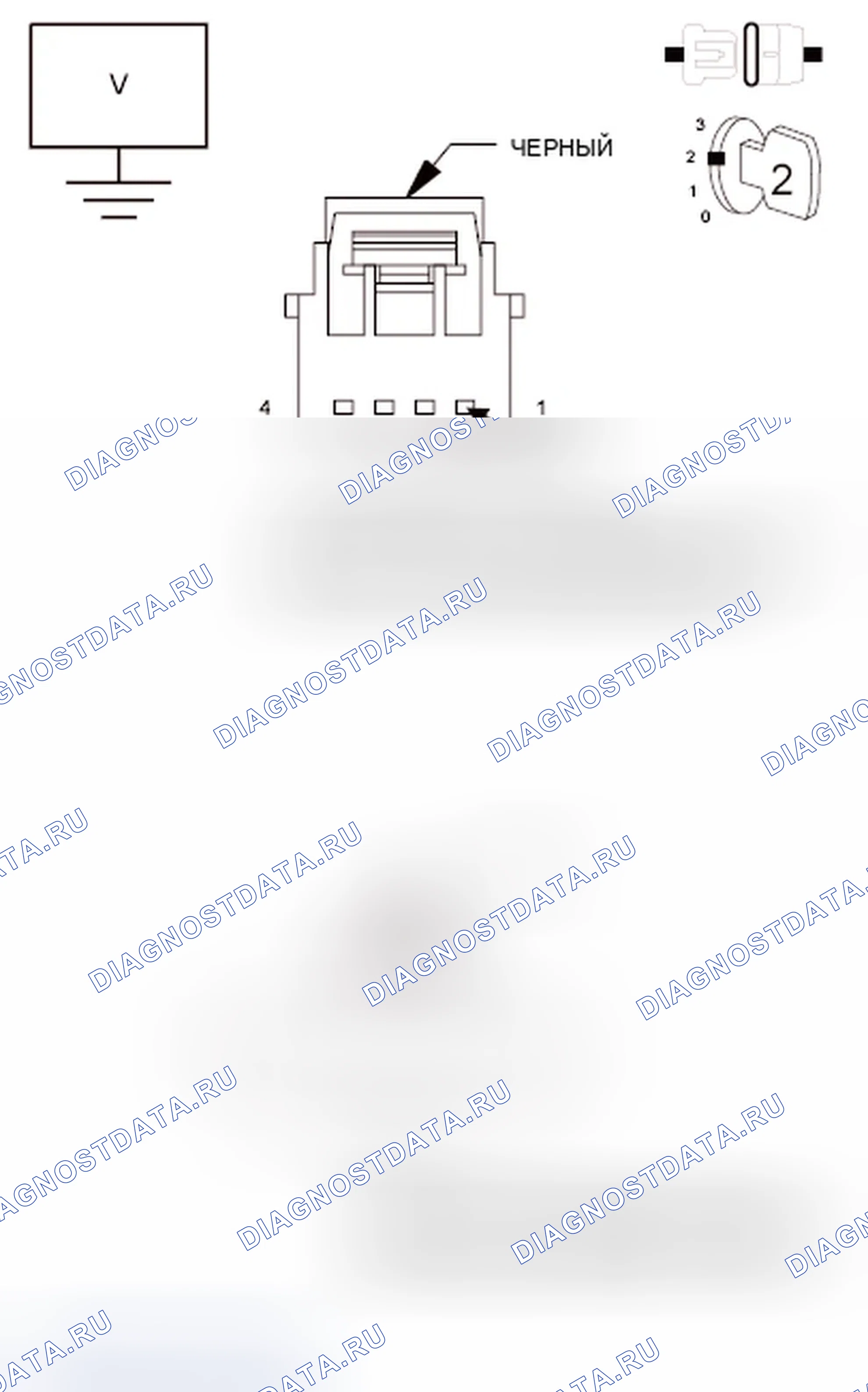 Рис. 141: ДИАГНОСТИЧЕСКИЙ ТЕСТ. Chrysler Town & Country V рестайлинг
