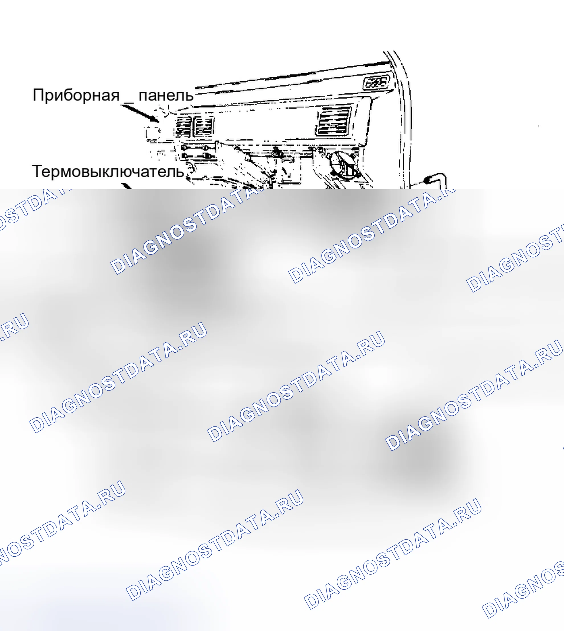 Рис. 2: Установка. Isuzu Amigo I
