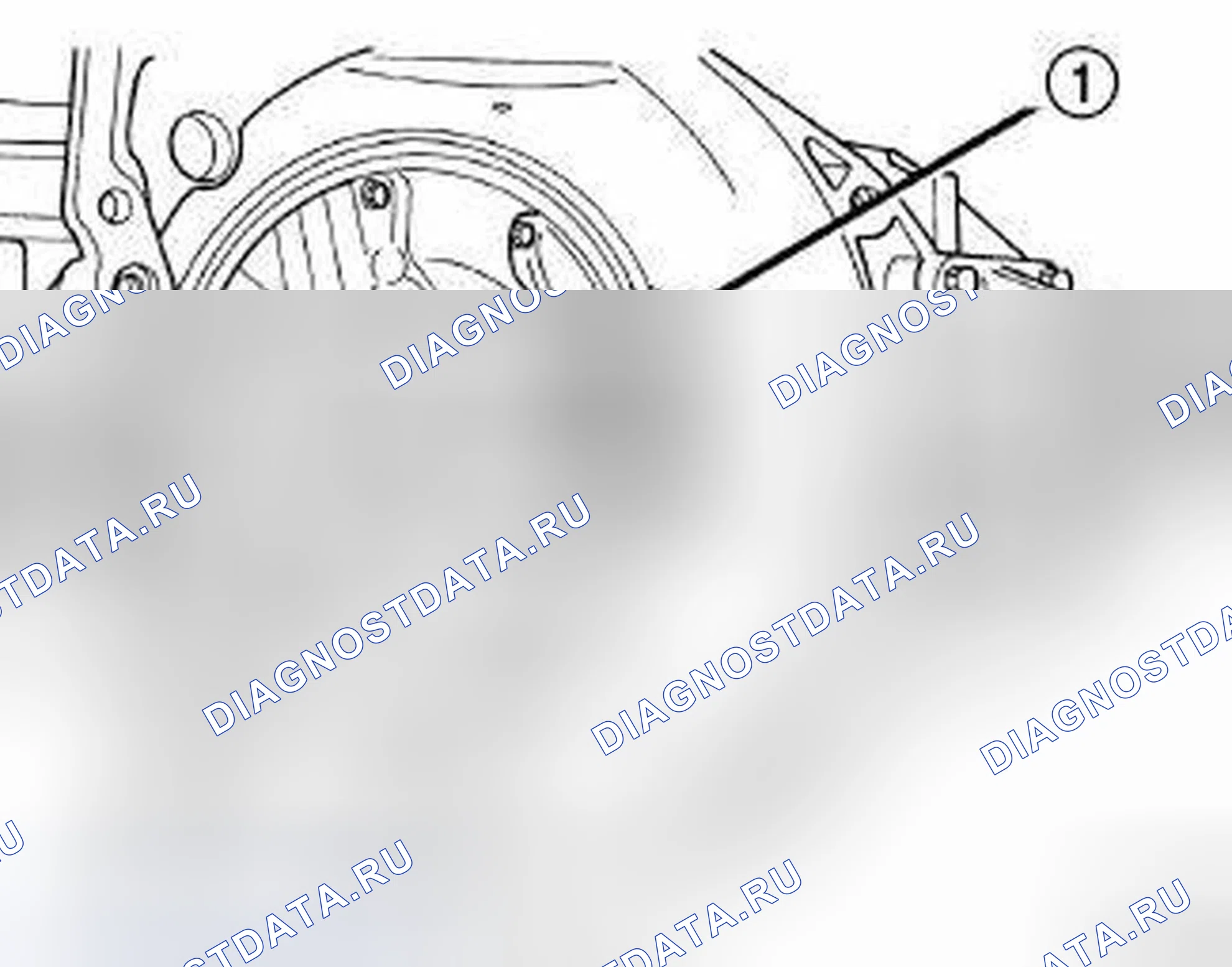 Рис. 521: ДЕМОНТАЖ. Dodge Journey I