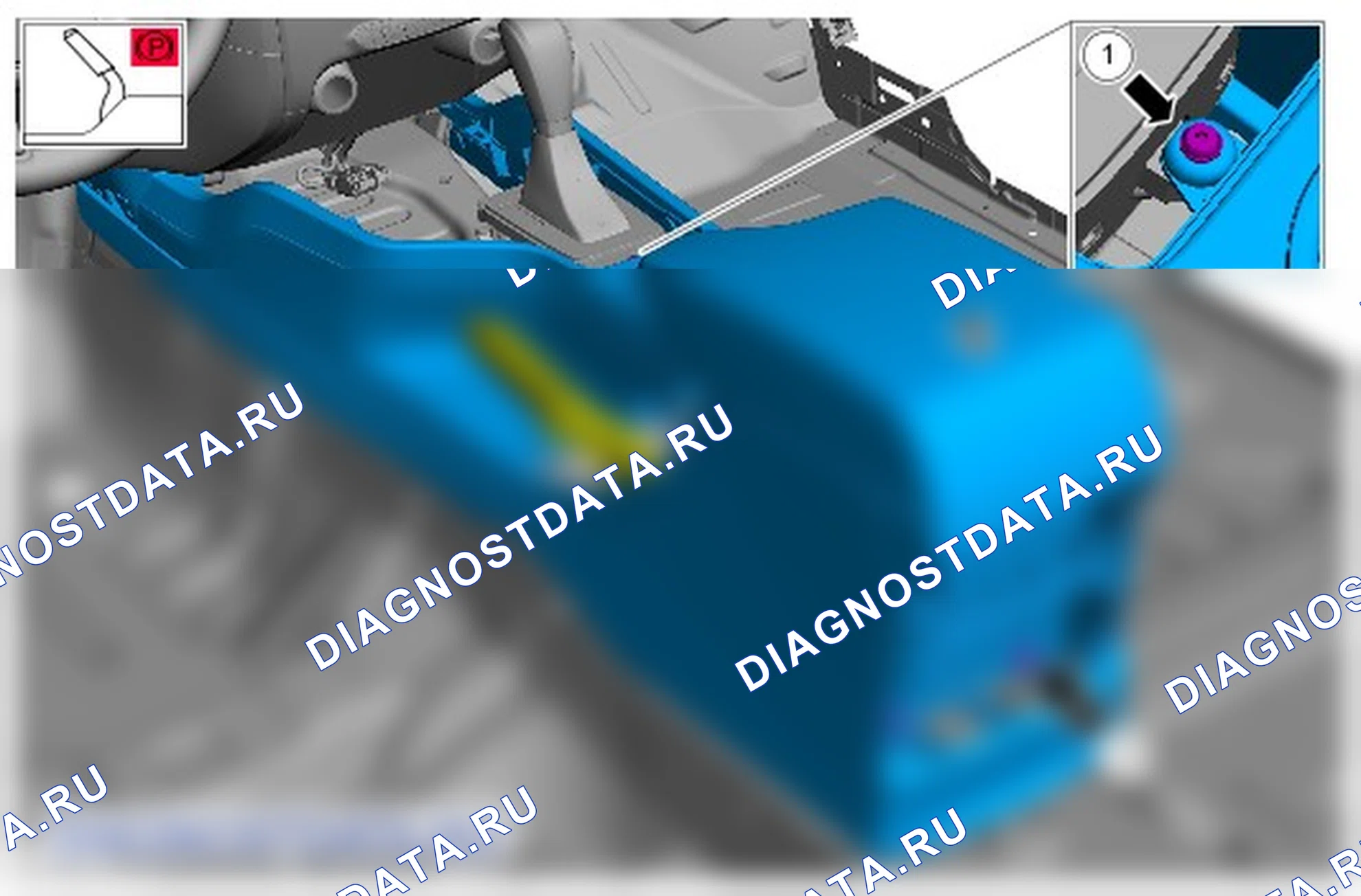 Напольная консоль — 6-Скоростная автоматическая коробка передач — 6R80: описание и работа. Ford Ranger T6